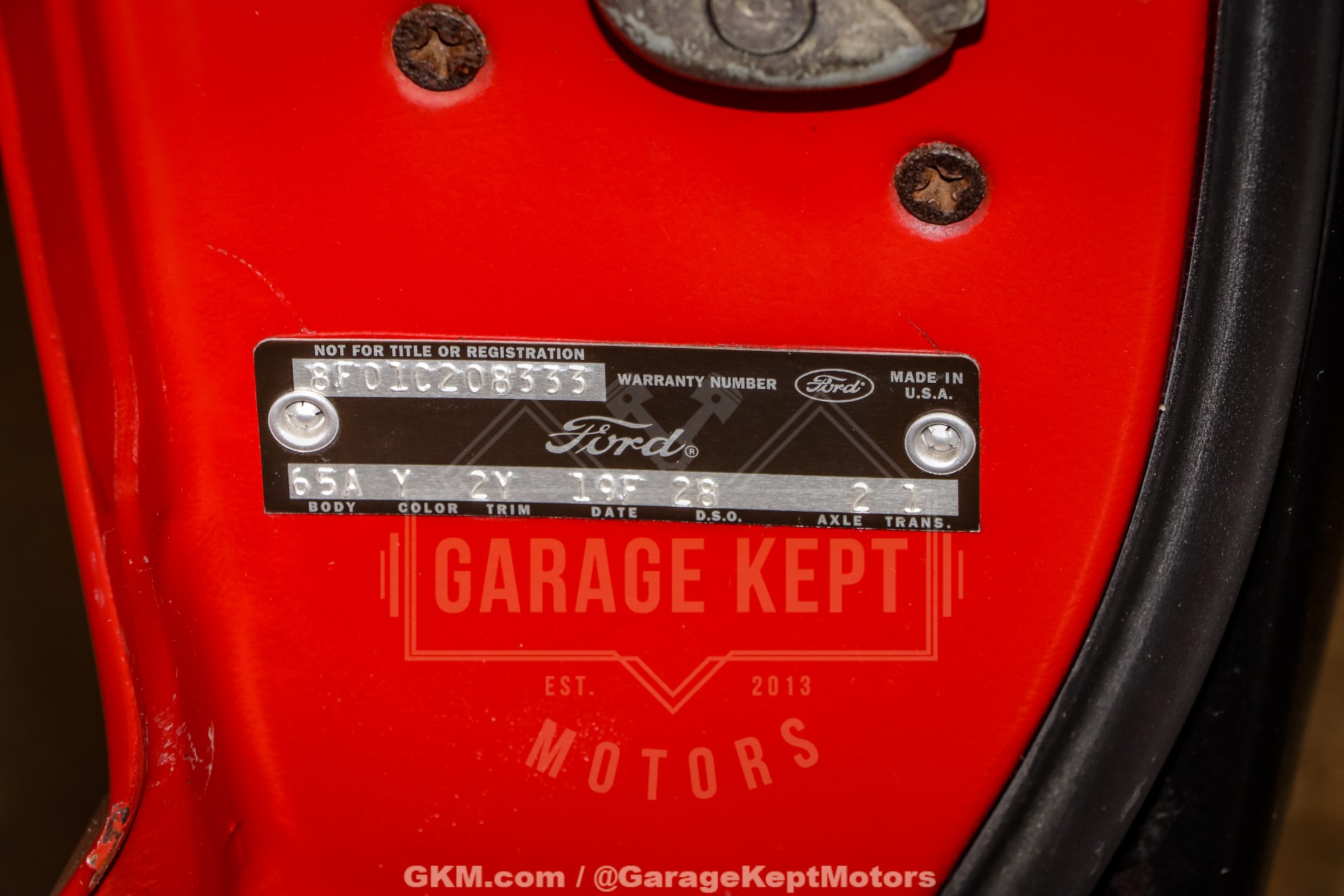 1968 Ford Mustang 134