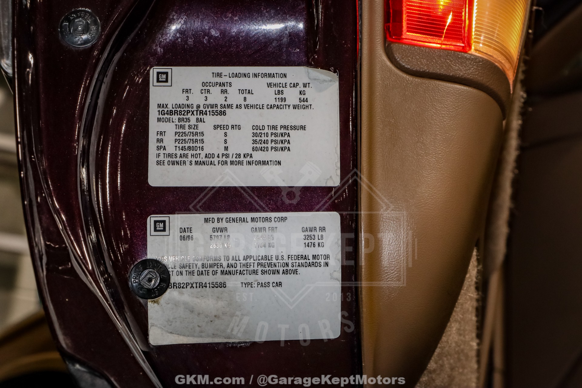 1996 Buick Roadmaster 178