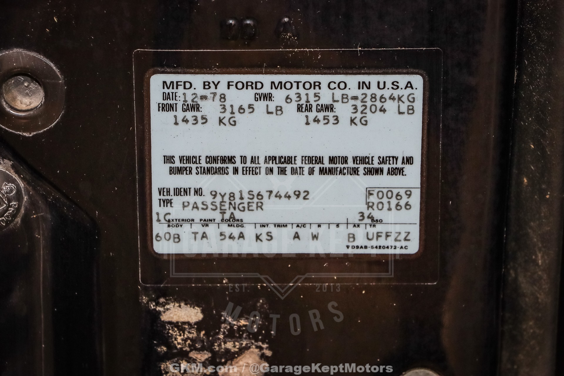 1979 Lincoln Continental 130