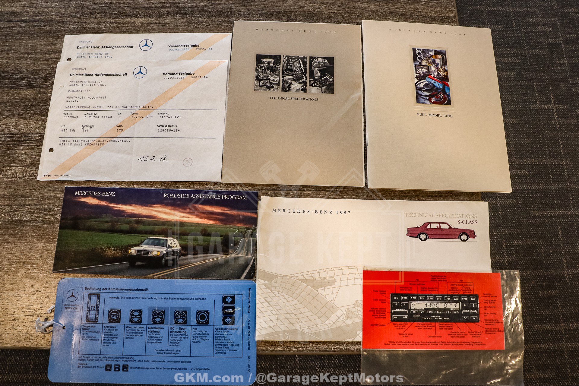 1988 Mercedes-Benz 420-Class 184