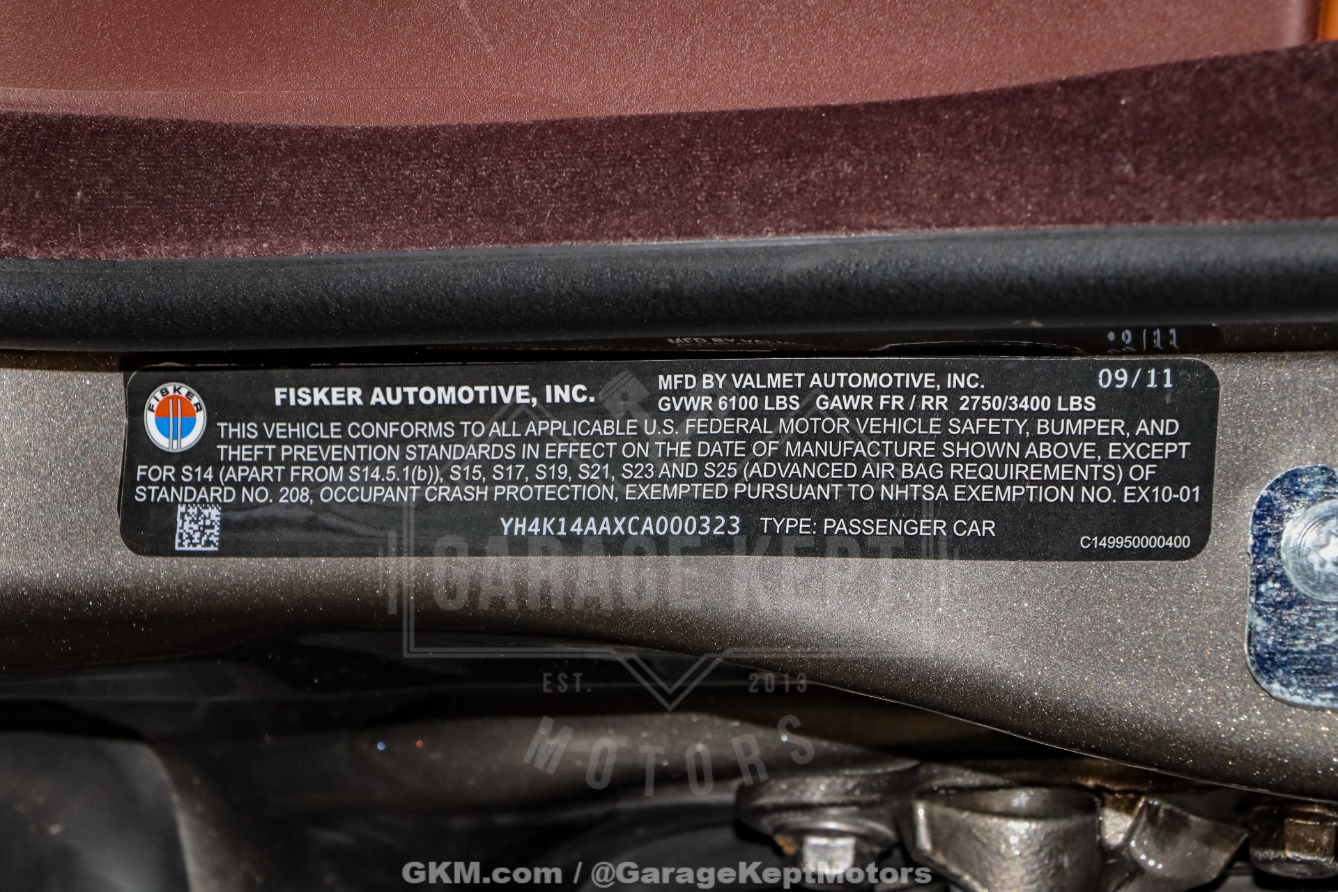 2012 Fisker Karma 150