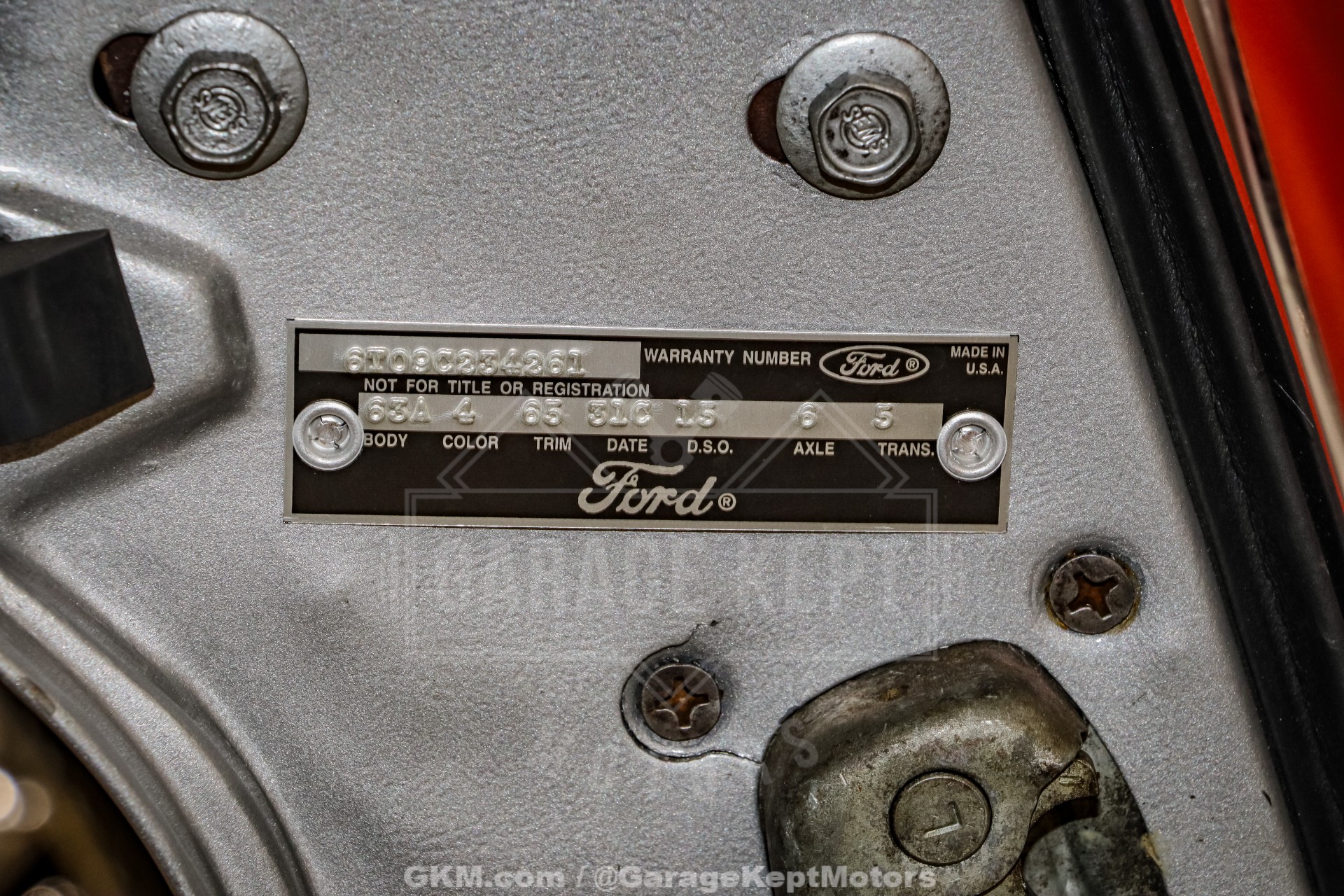 1966 Ford Mustang 154