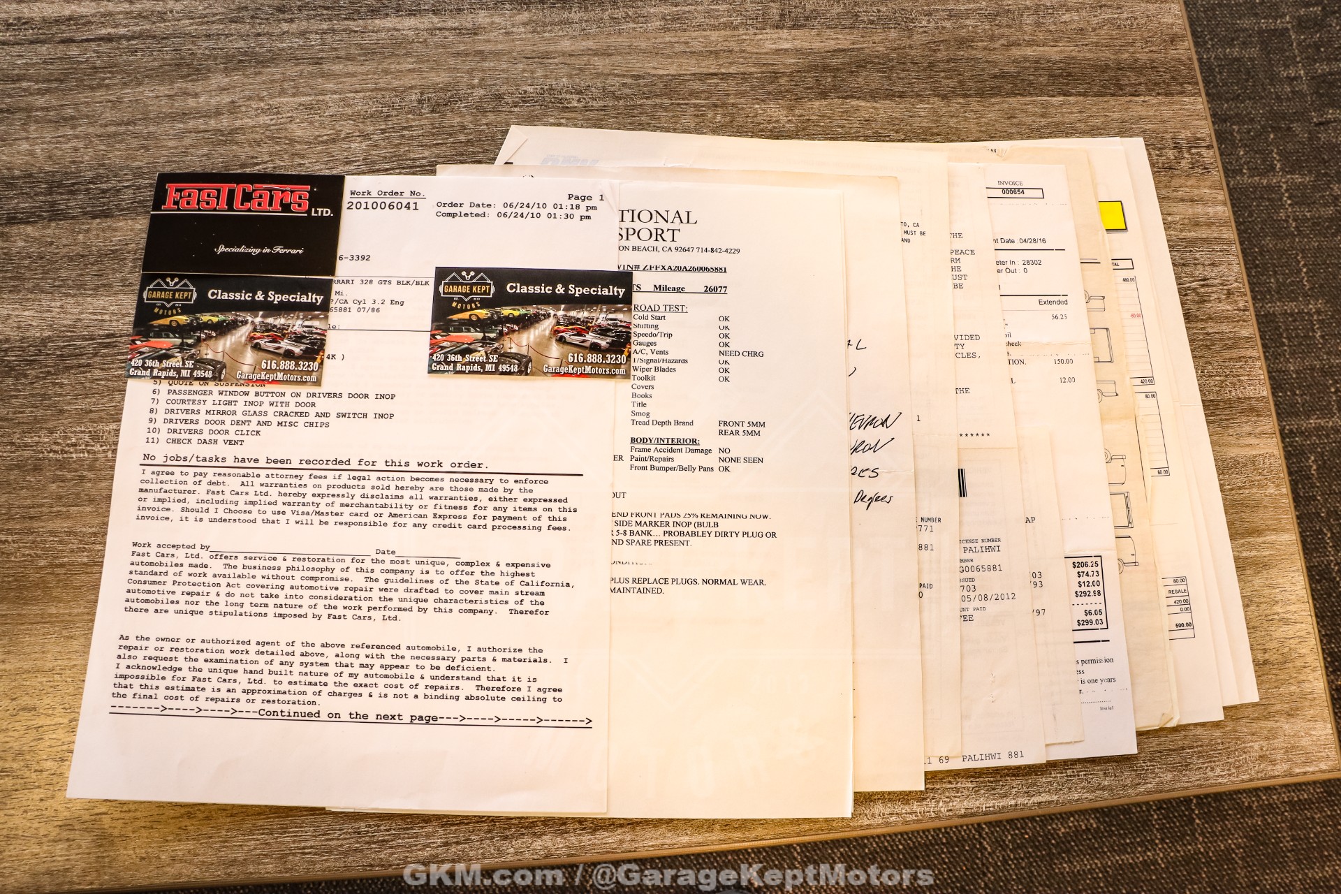 1986 Ferrari 328 GTS 205