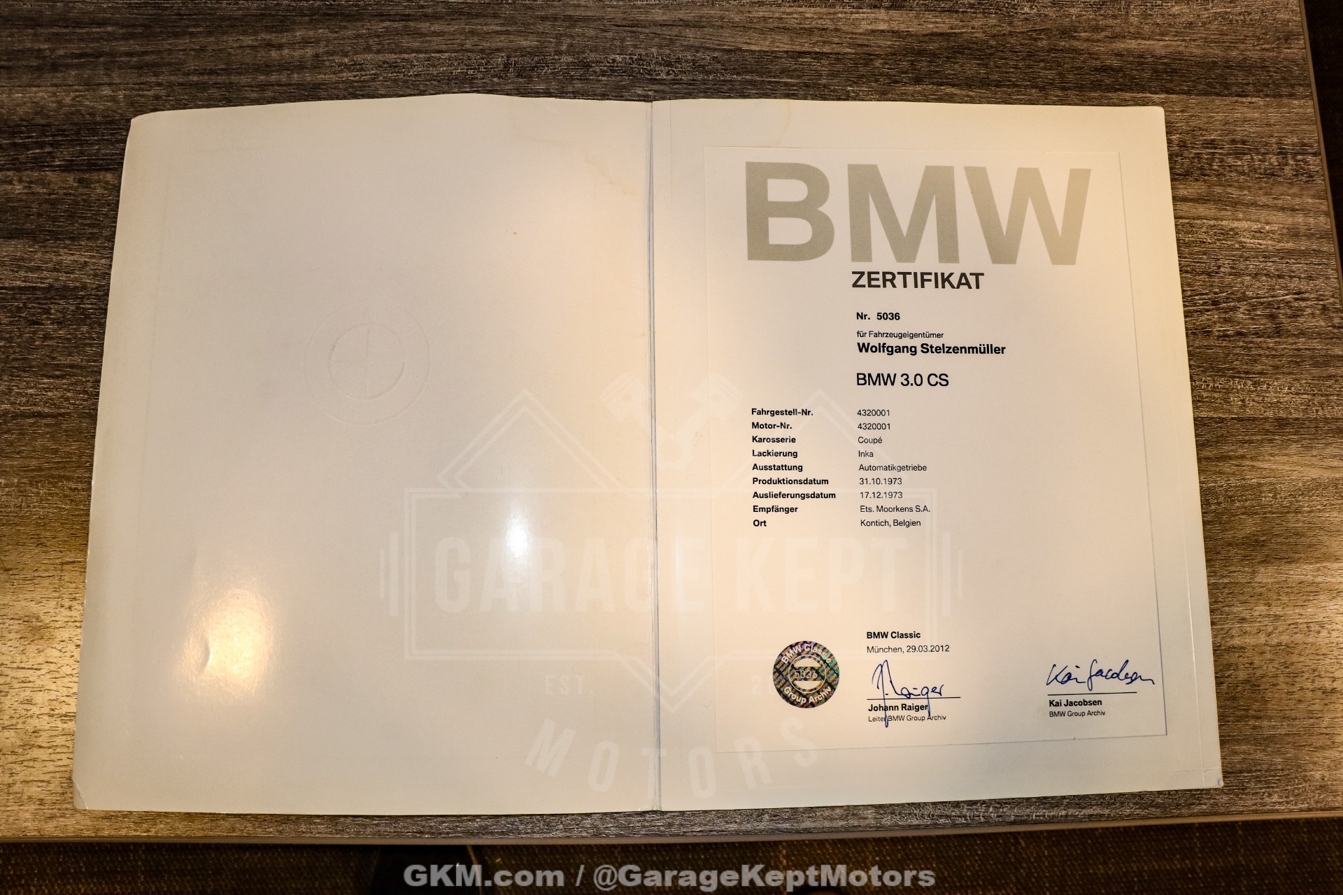 1974 BMW 3.0CS 278