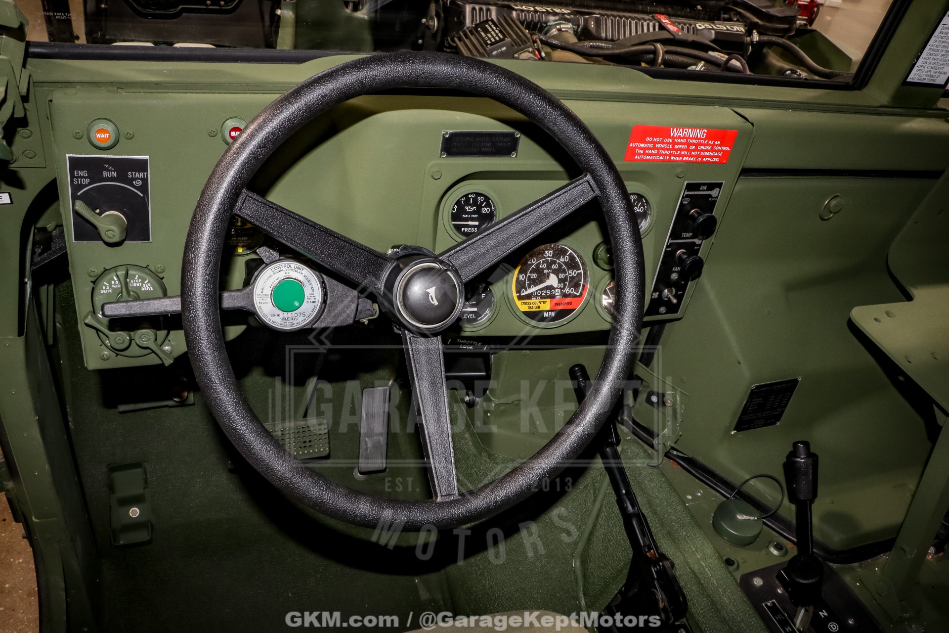 1998 AM General Hummer Humvee M1123 114