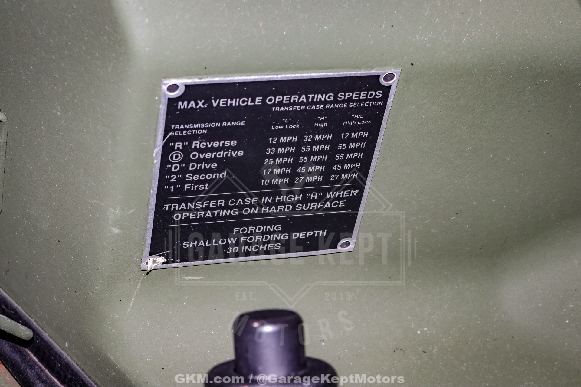 1998 AM General Hummer Humvee M1123 124