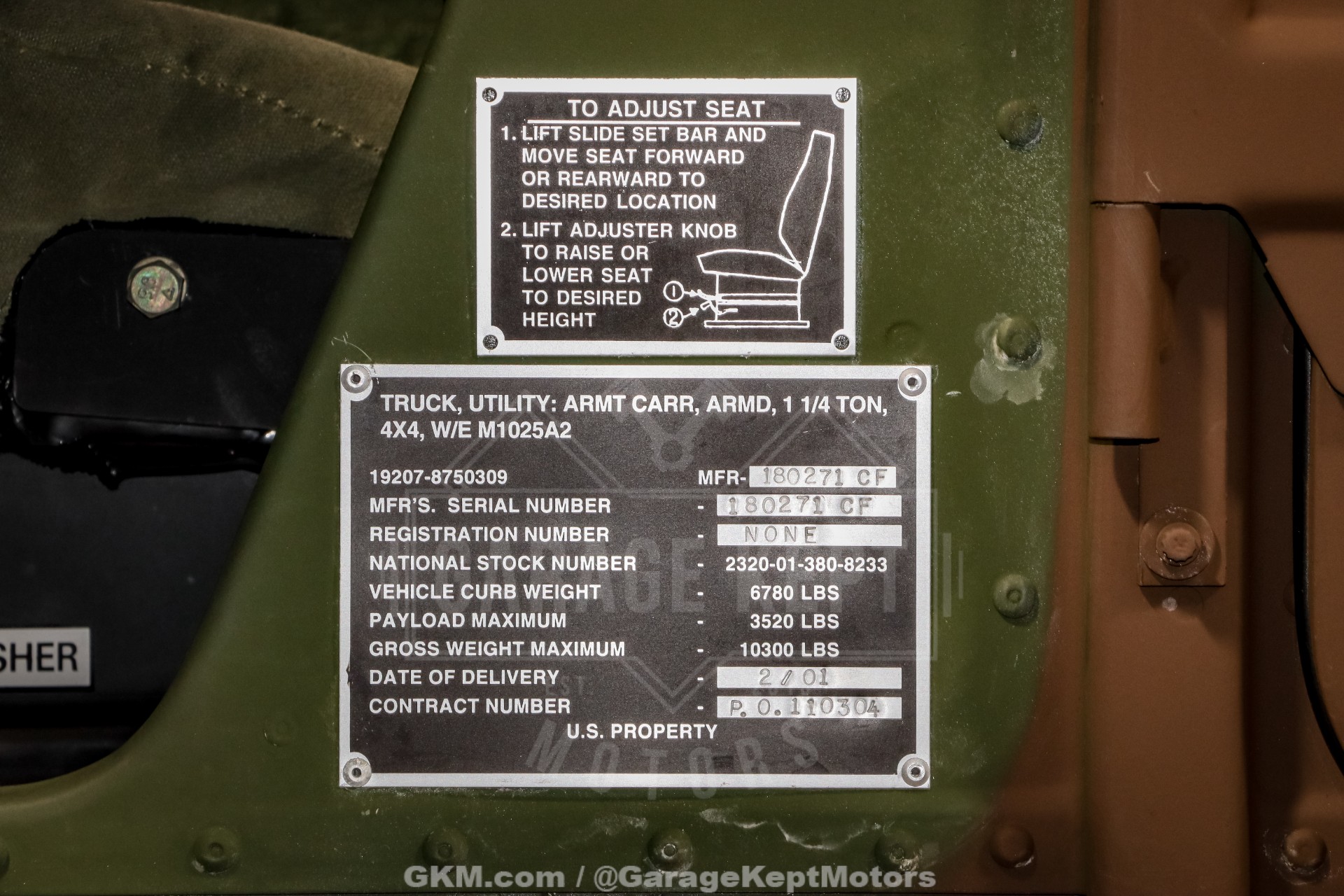 1998 AM General Hummer Humvee M1123 128