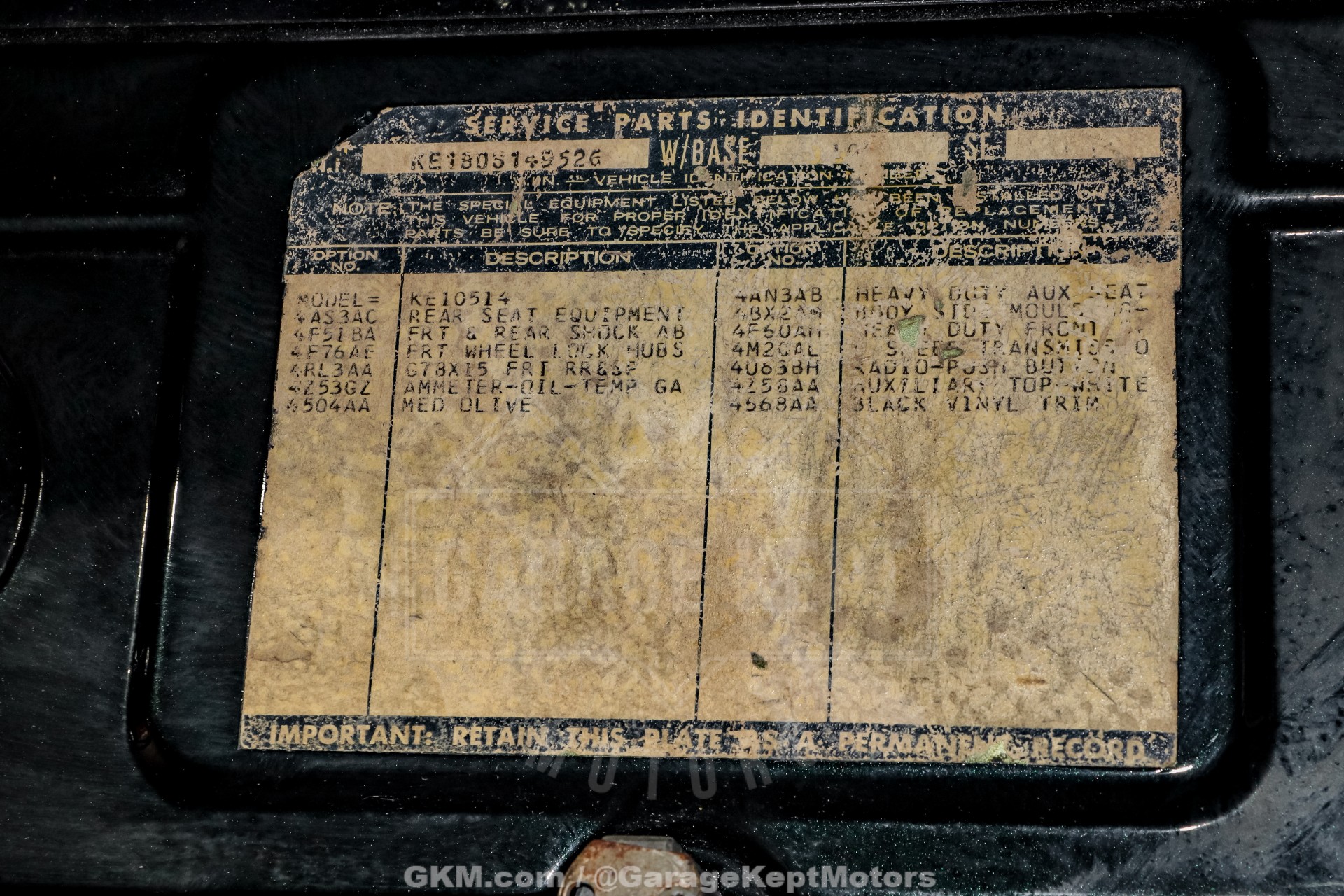 1970 Chevrolet Blazer 138
