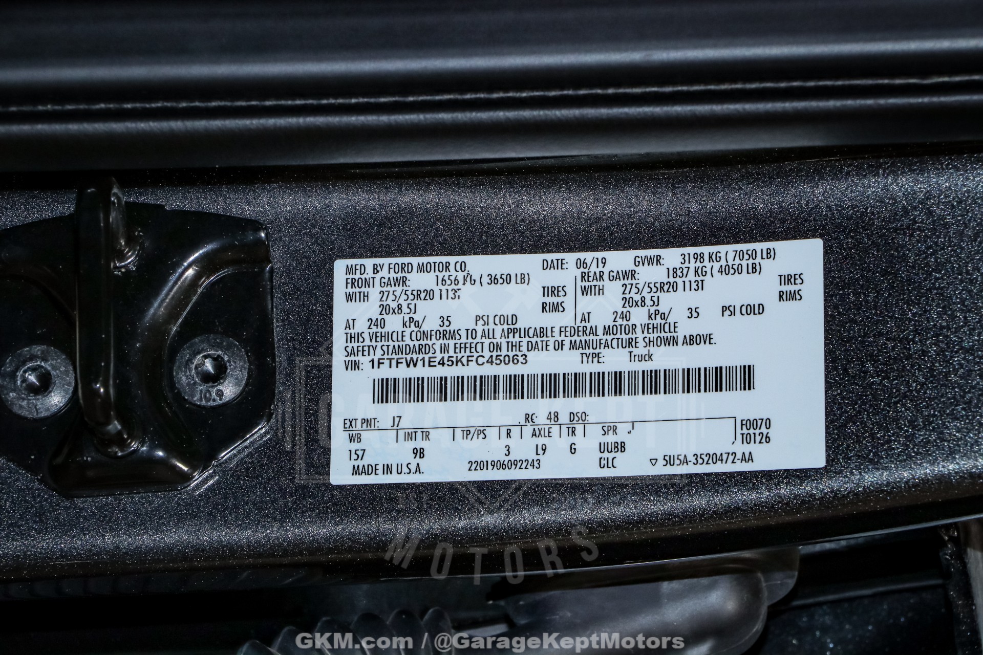 2019 Ford F-150 208