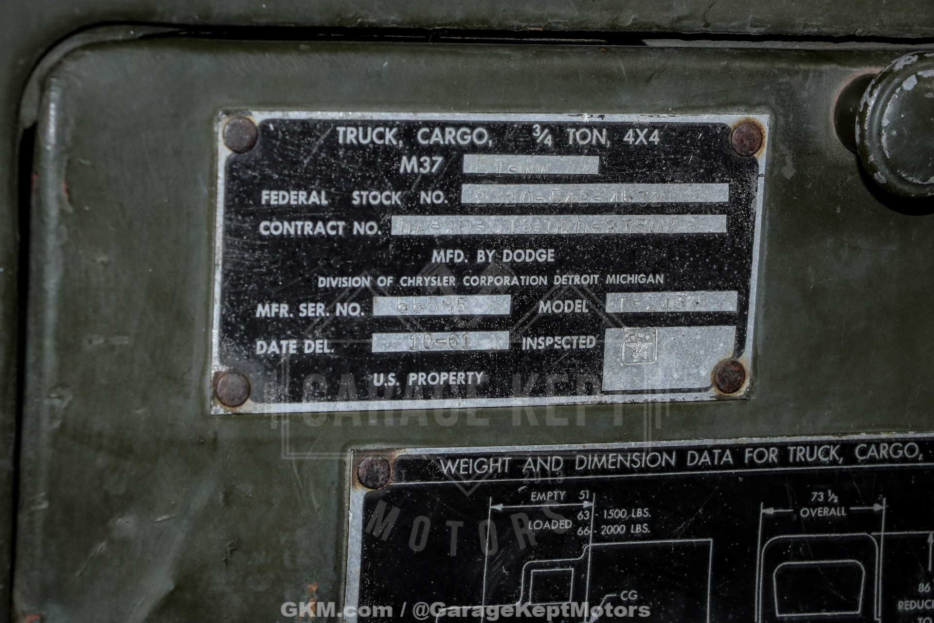 1961 Dodge Power Wagon 121