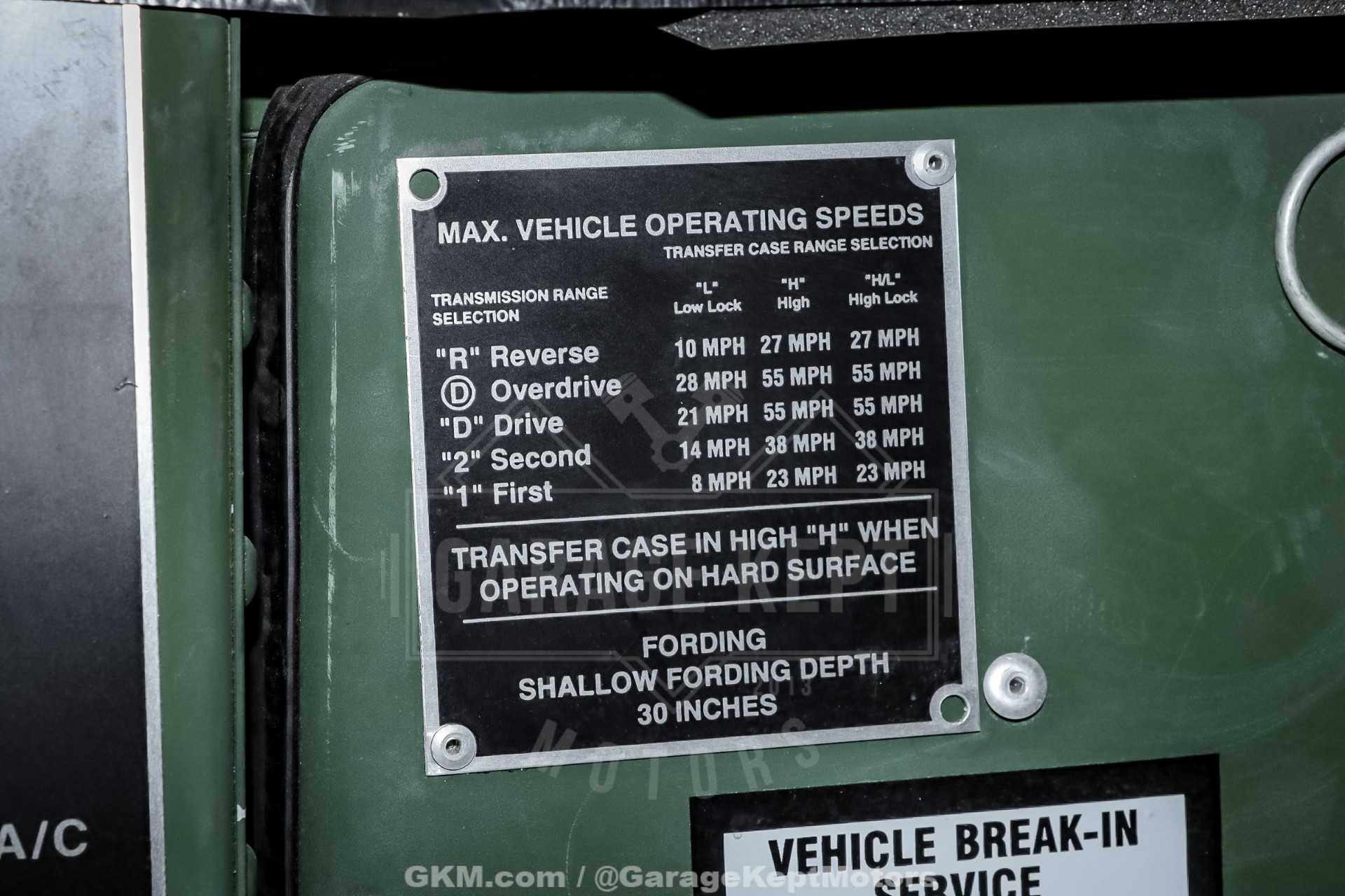 2009 AM General Hummer Humvee M1165A1 170