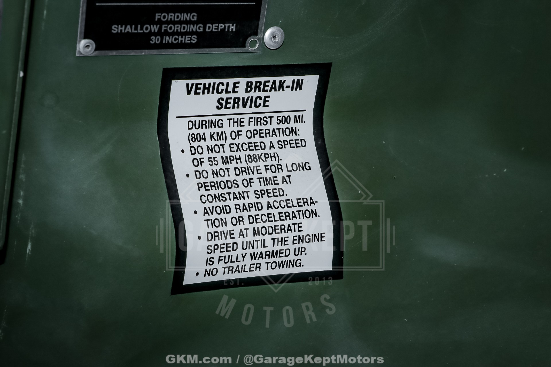 2009 AM General Hummer Humvee M1165A1 171