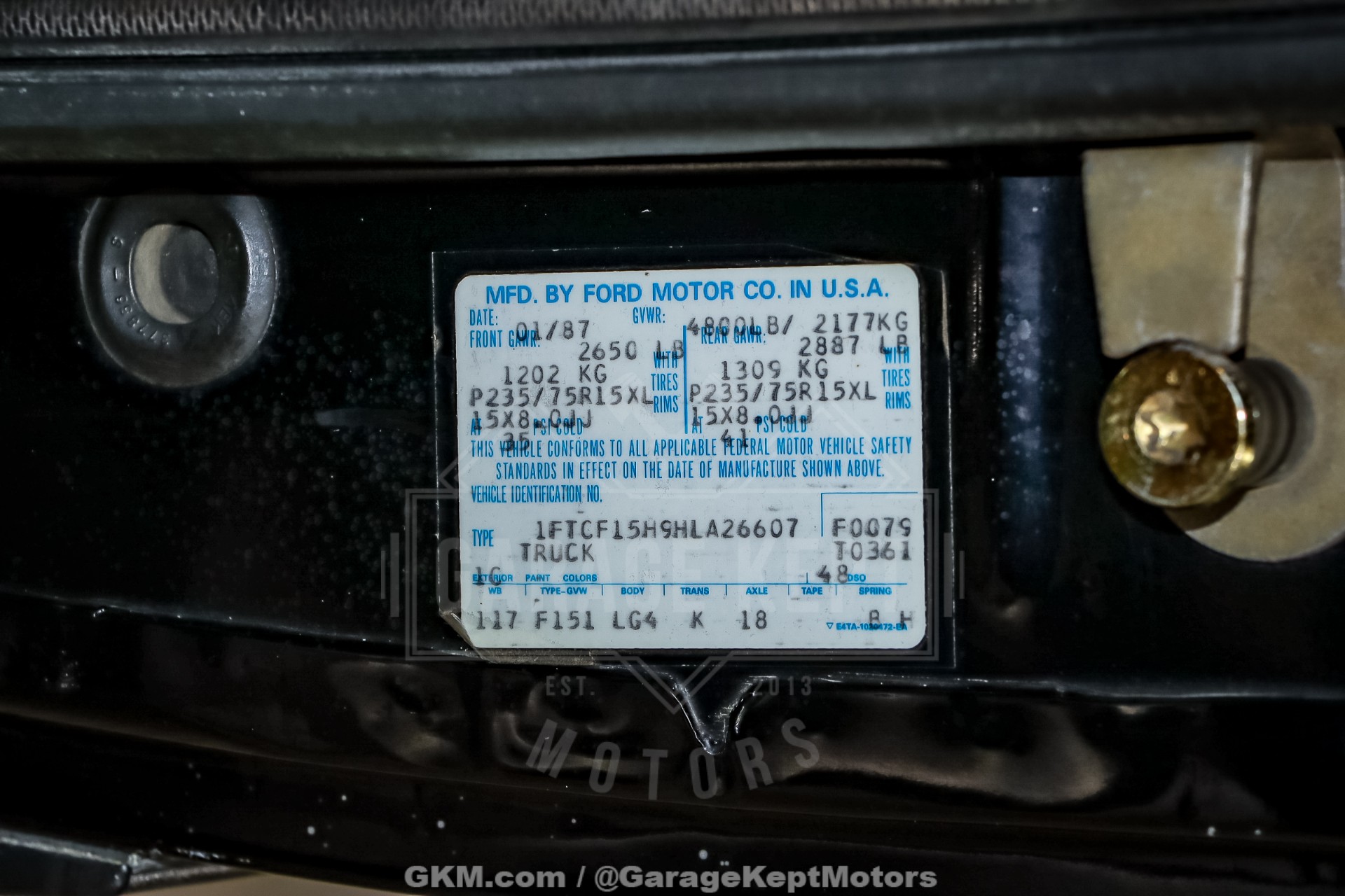 1987 Ford F150 147