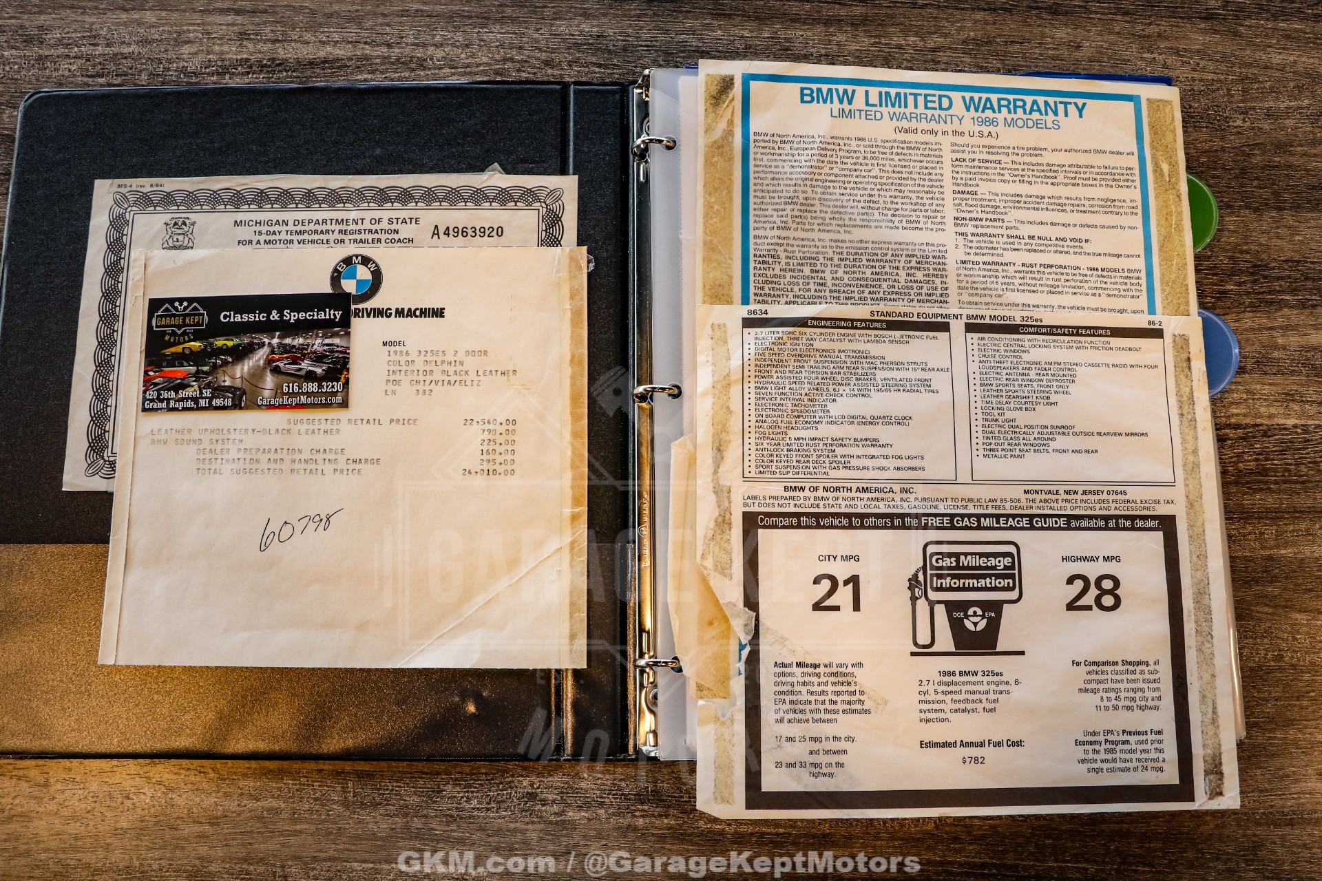 1986 BMW 3 Series 231
