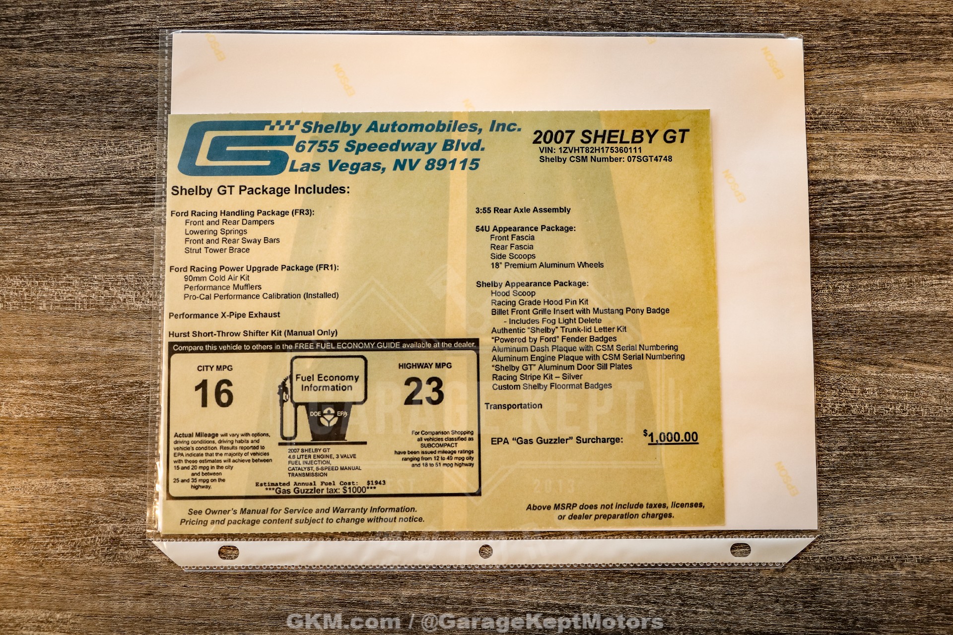 2007 Ford Mustang 211
