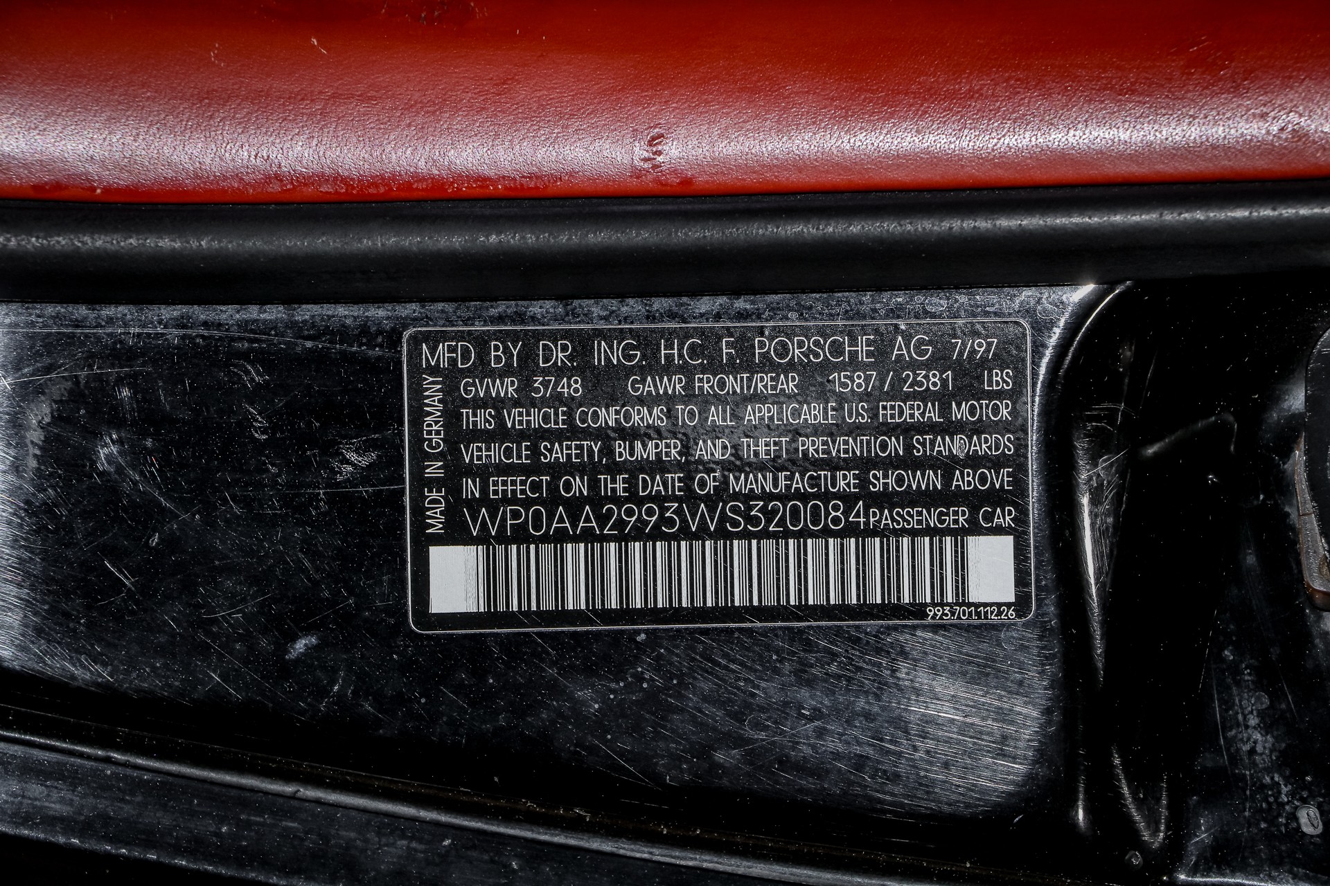 1998 Porsche 911 208