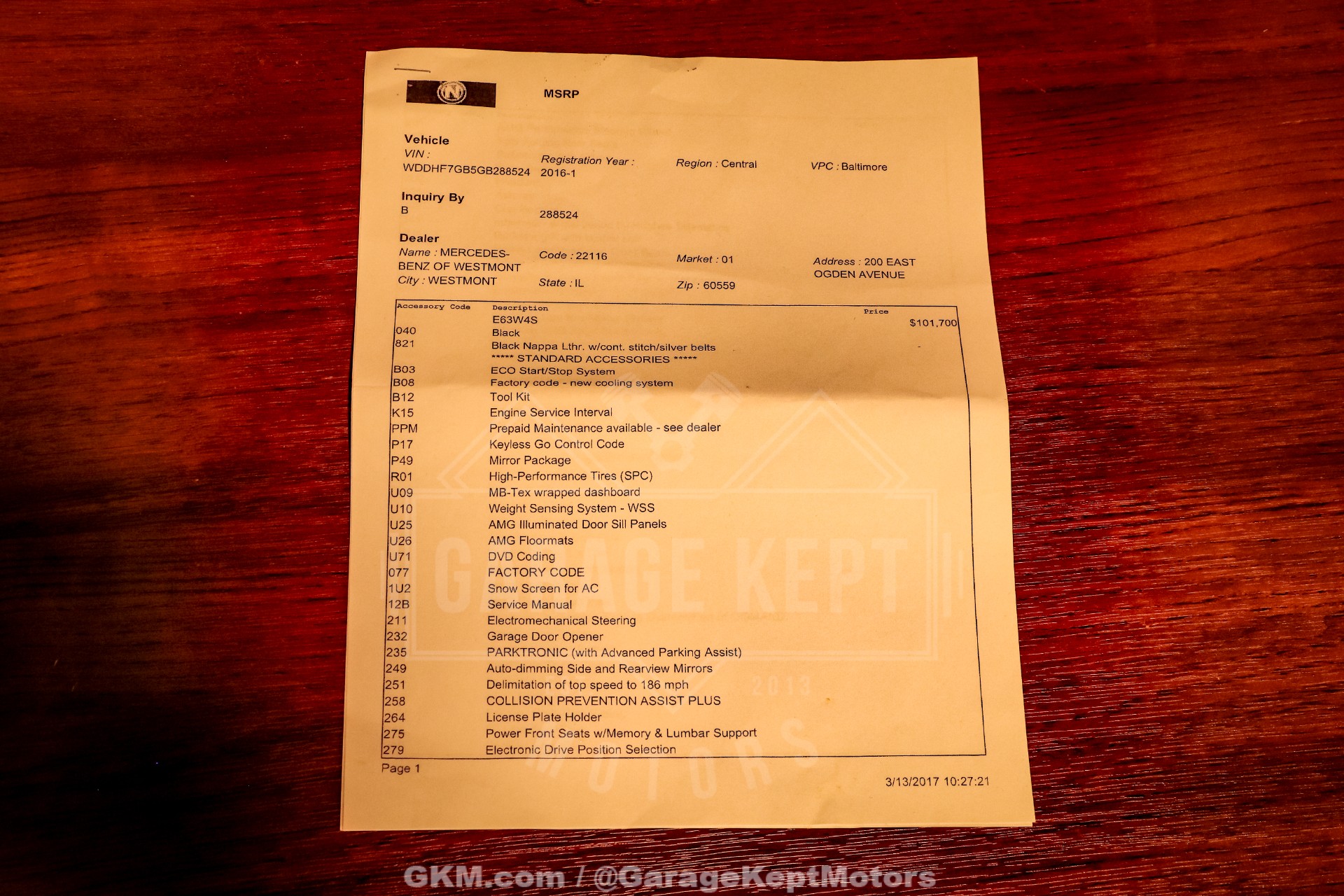 2016 Mercedes-Benz E-Class 227