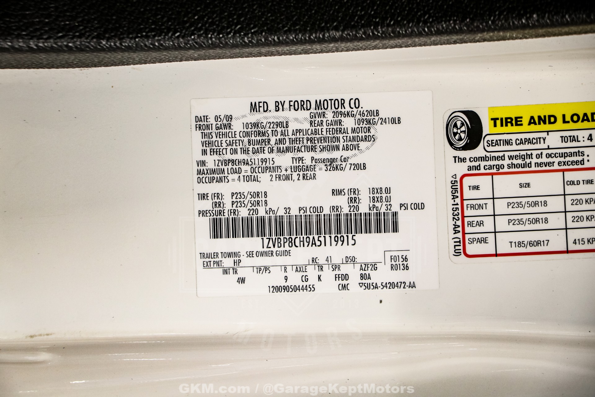 2010 Ford Mustang 151