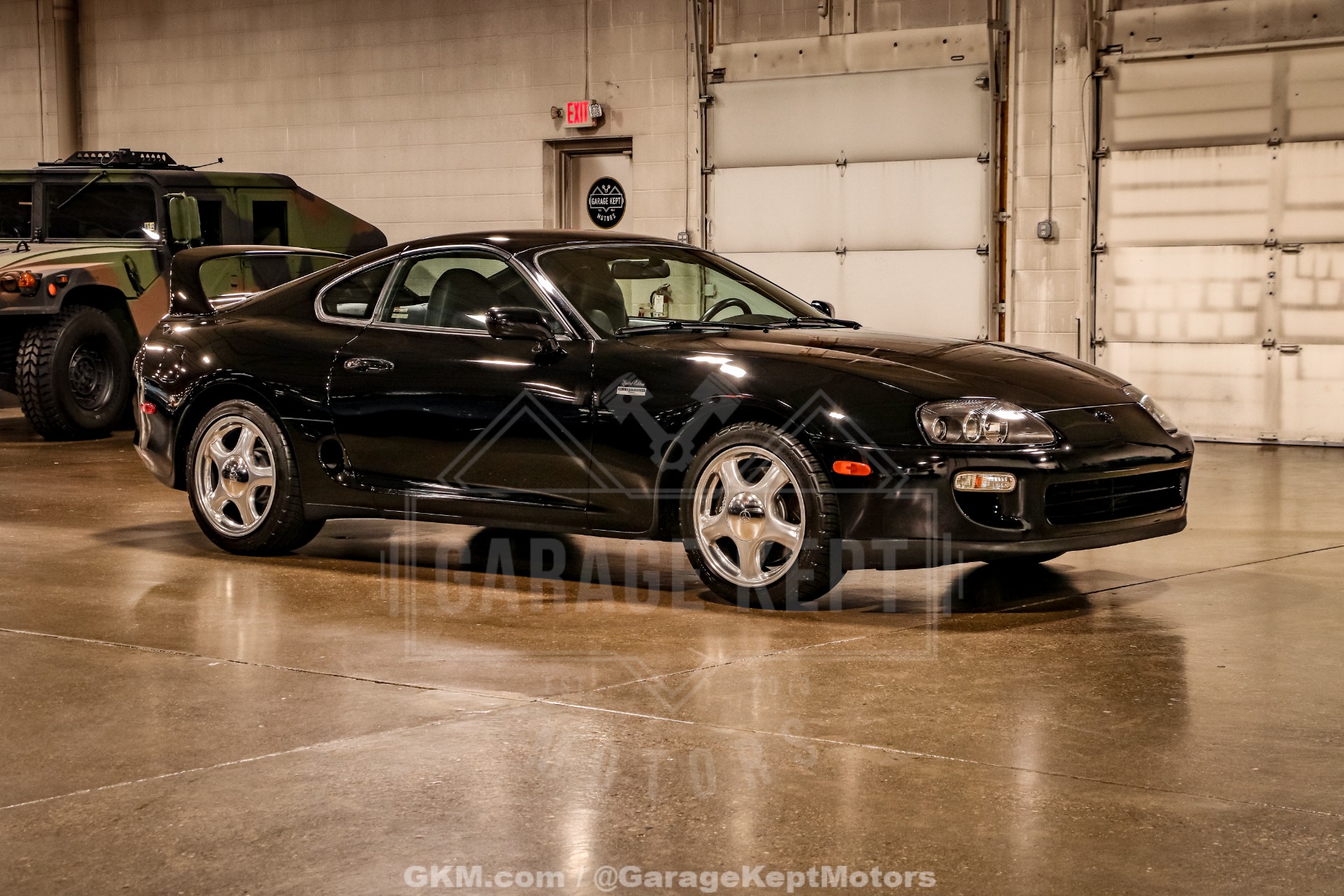 Black 1997 Toyota Supra Hatchback Rear-Wheel Drive 4-Speed Automatic