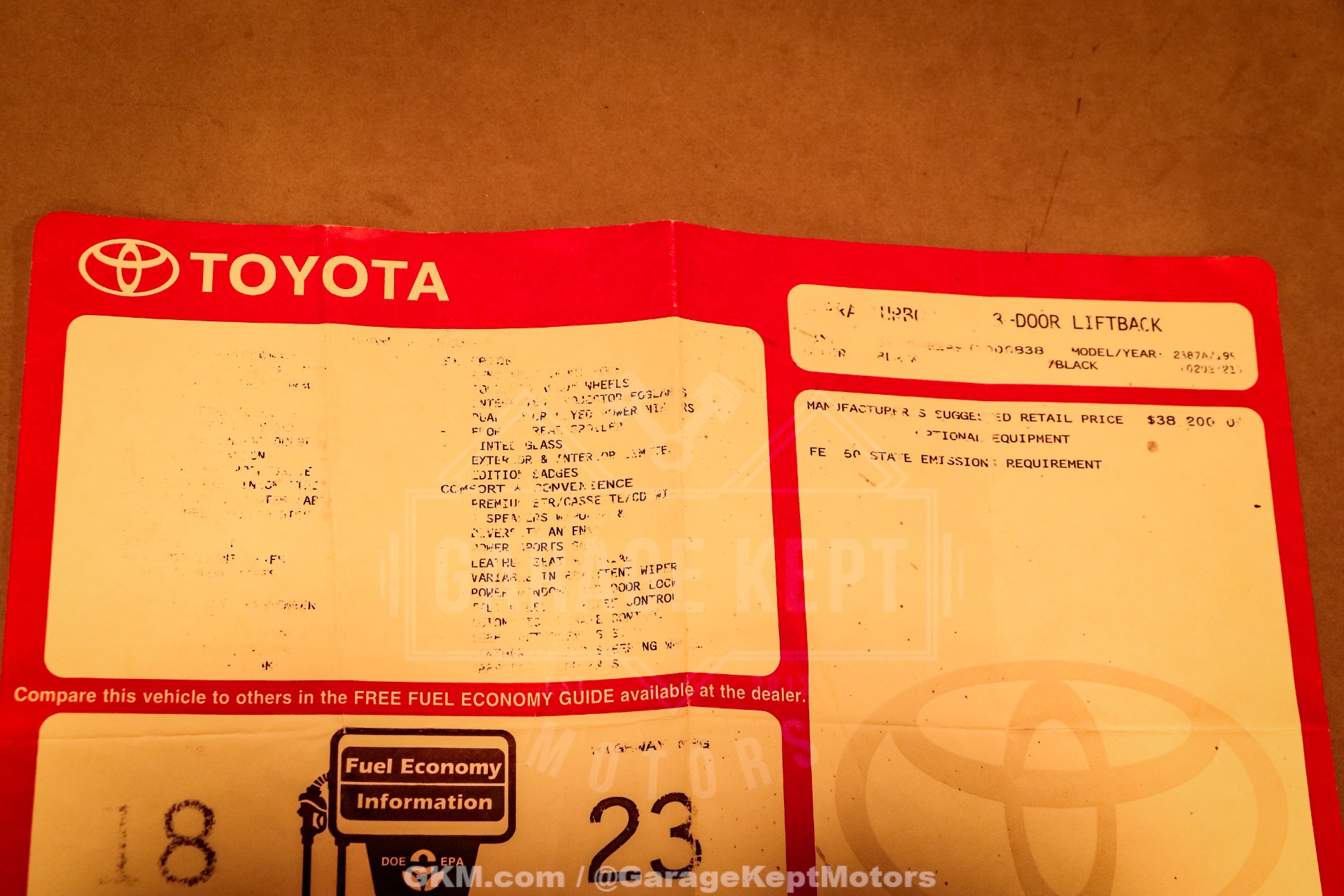 1997 Toyota Supra 217