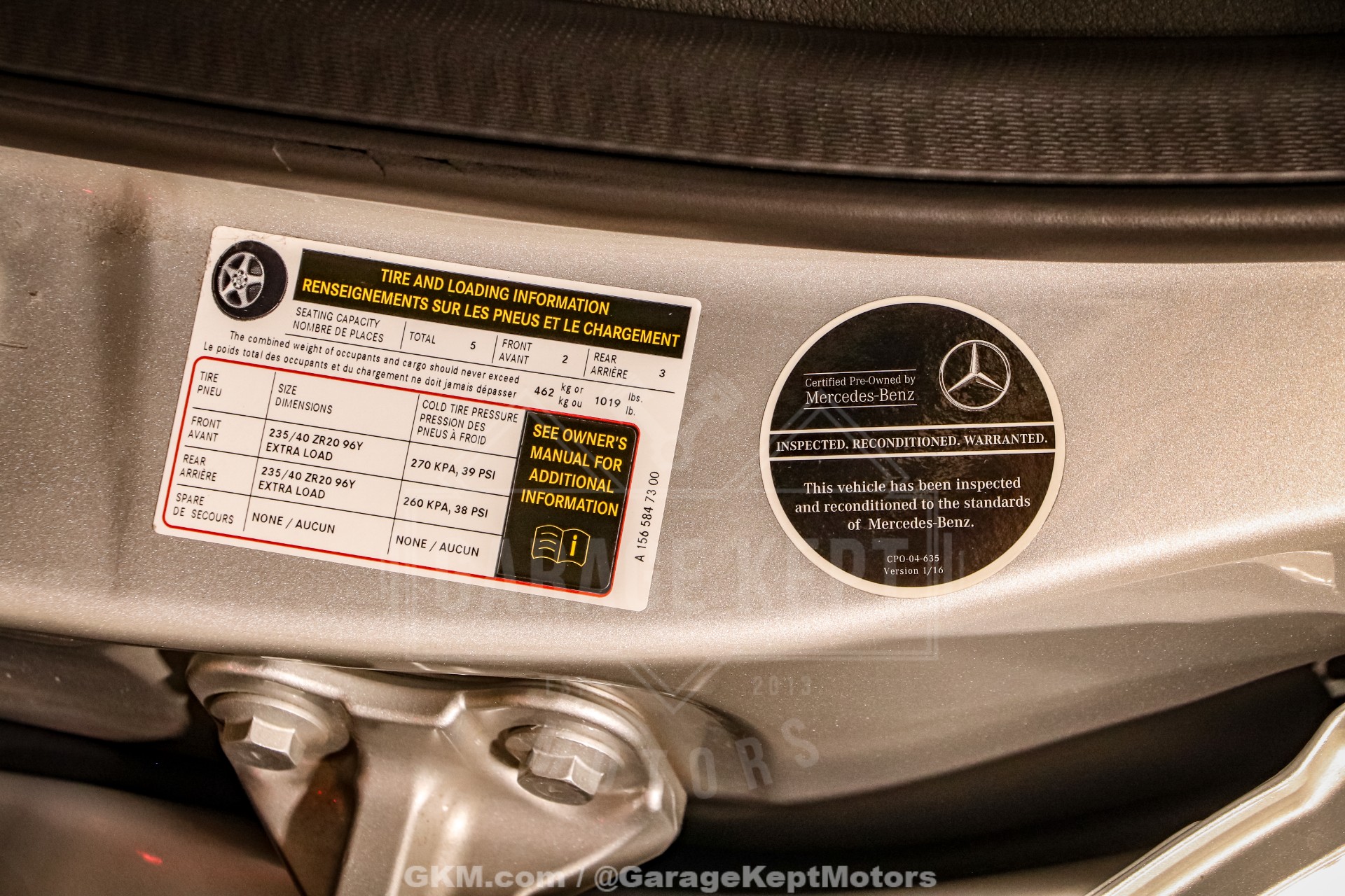 2016 Mercedes-Benz GLA 189