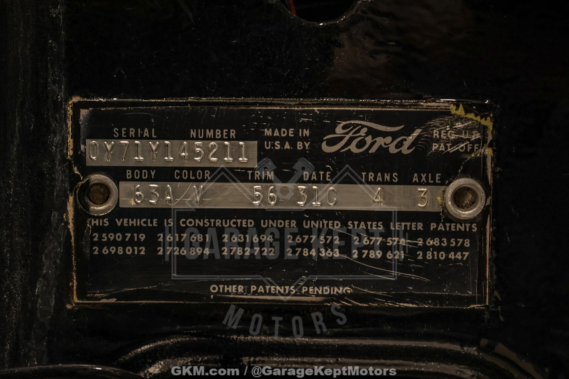 1960 Ford Thunderbird 136