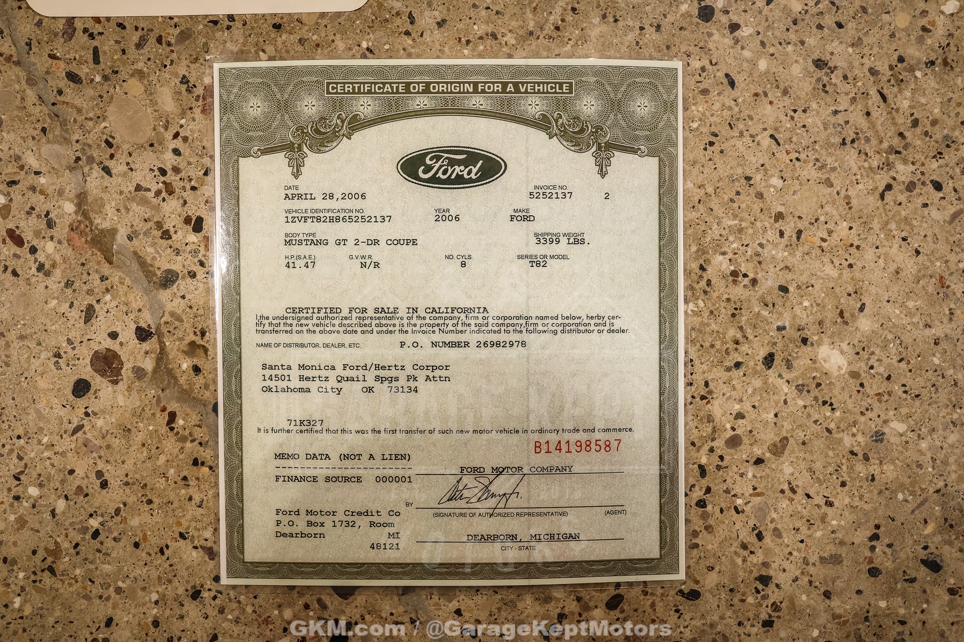2006 Ford Mustang Shelby GT-H 153