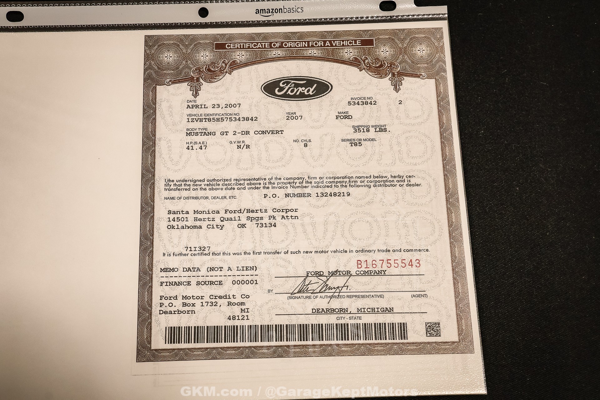 2007 Ford Mustang Shelby GT-H 158