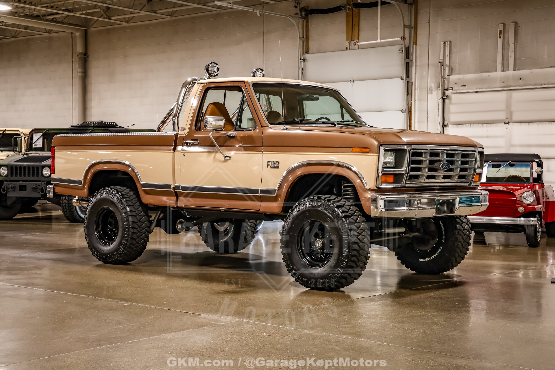 Brown 1986 Ford F-150 Pickup Truck Automatic