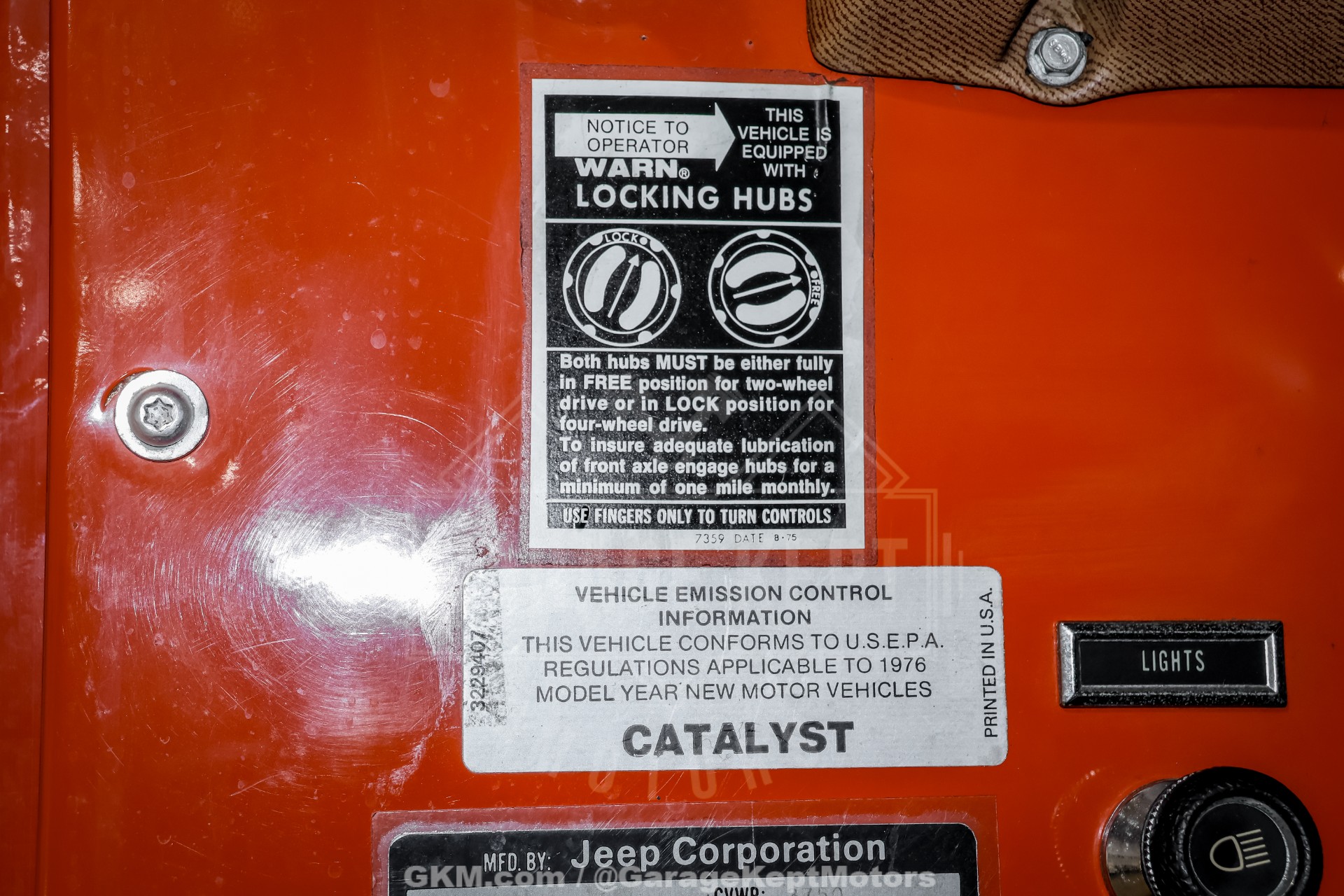 1976 Jeep CJ-7 117