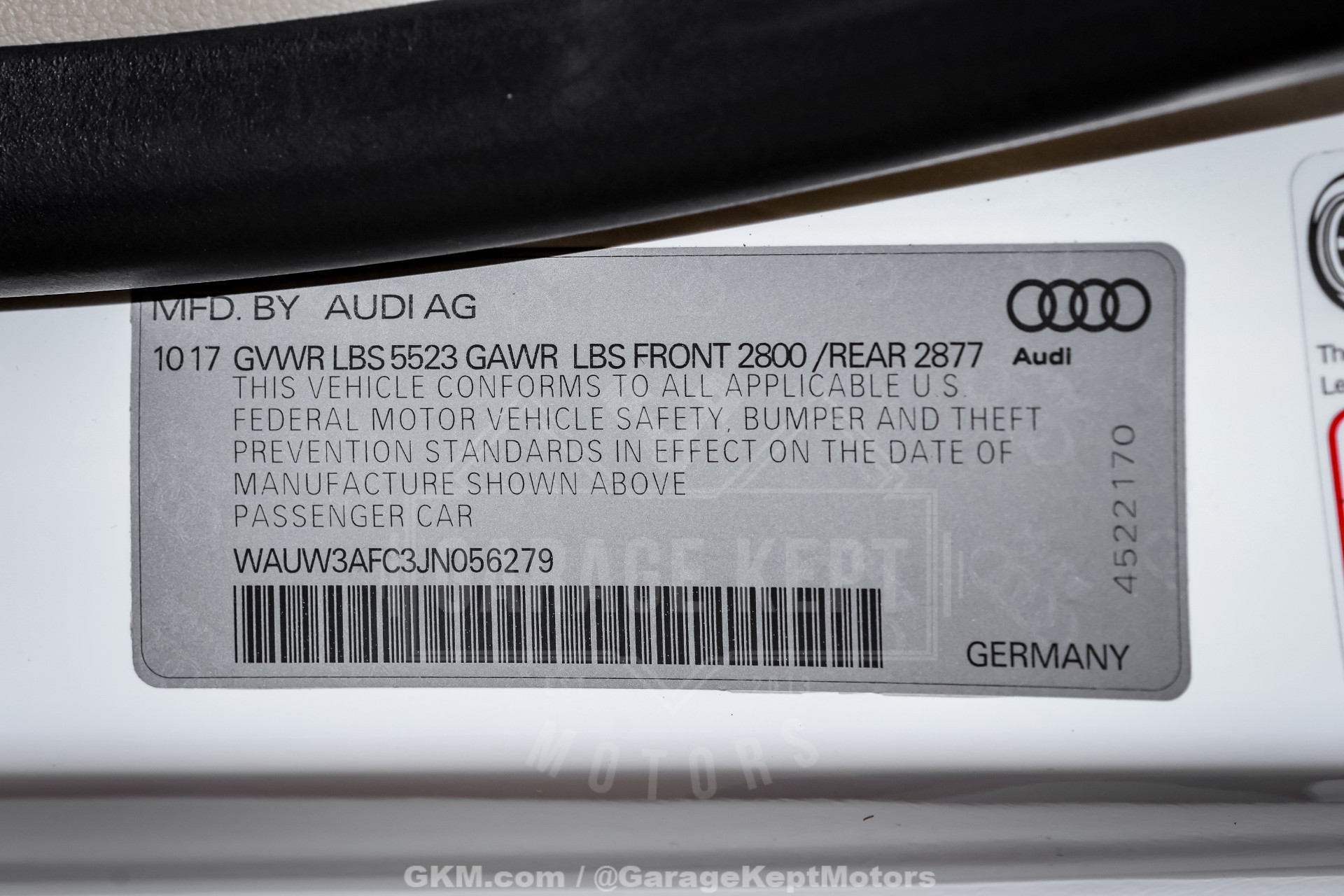 2018 Audi A7 250
