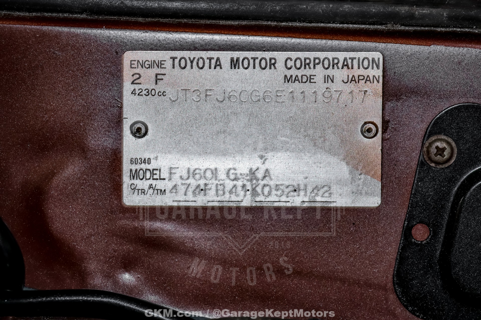 1984 Toyota Land Cruiser 168