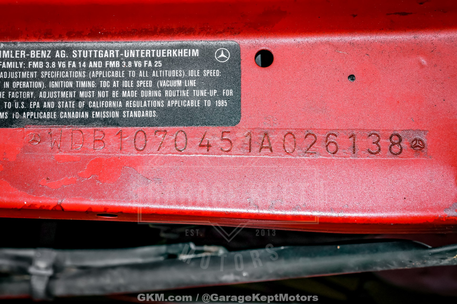 1985 Mercedes-Benz 380-Class 184