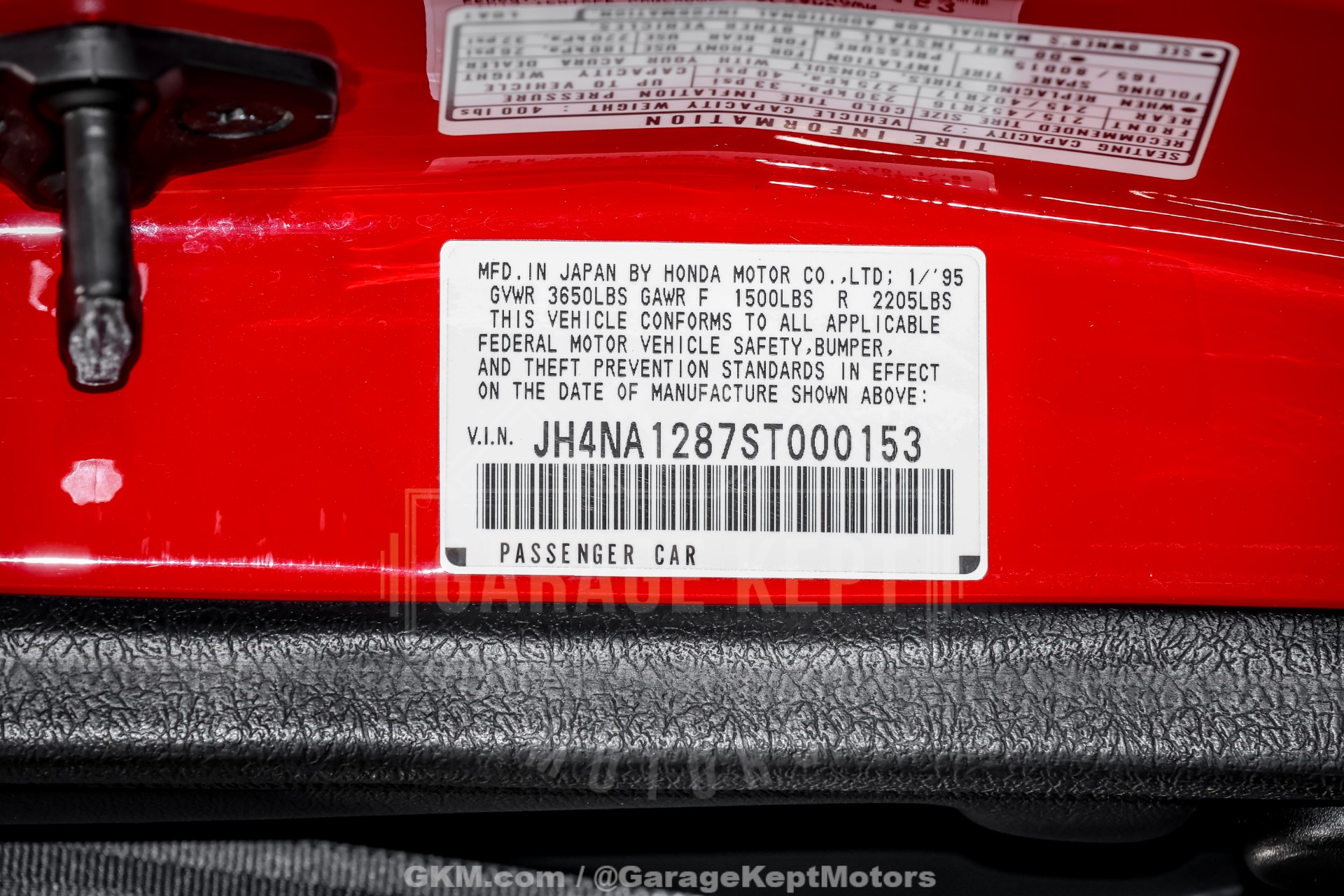 1995 Acura NSX 204