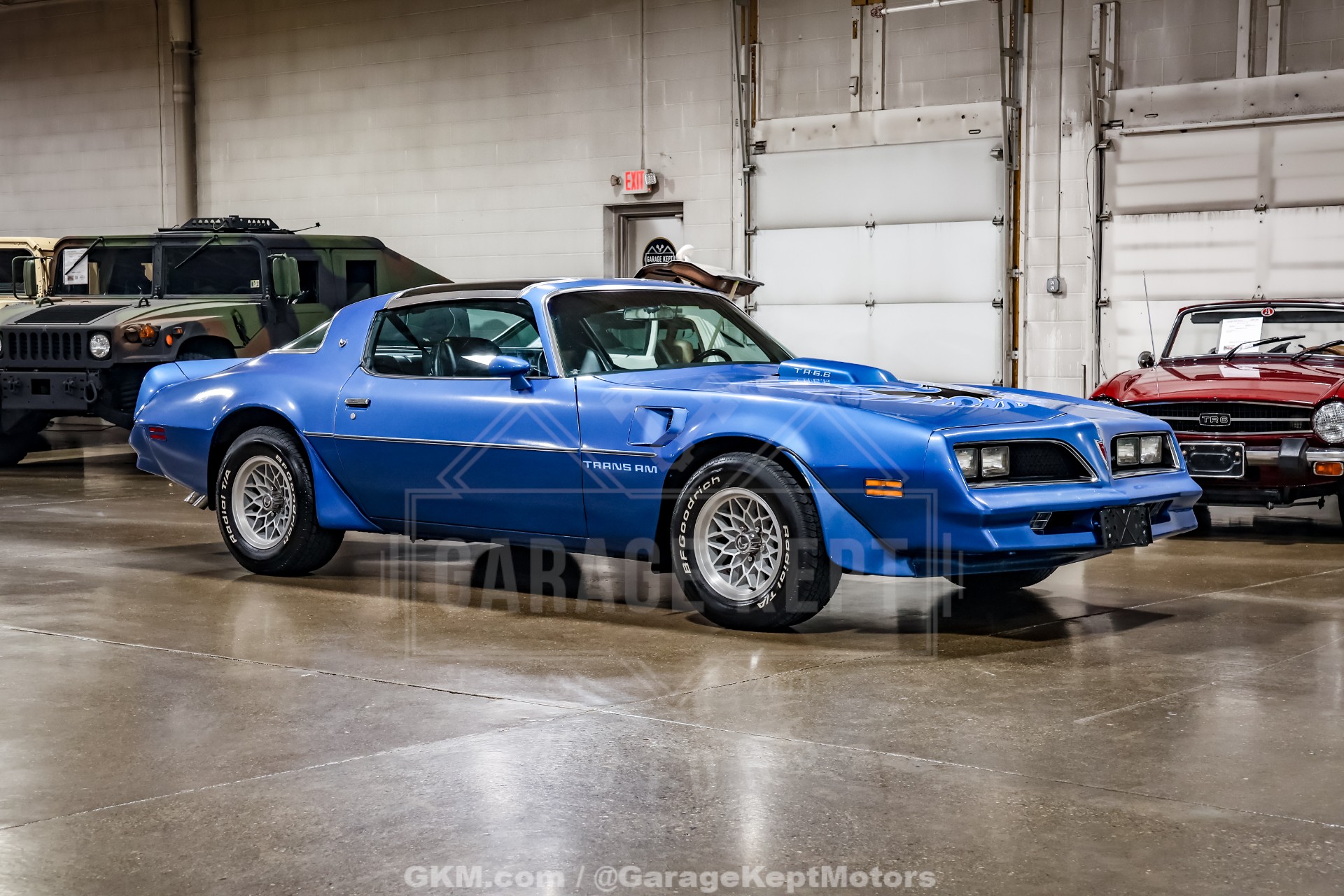 Blue 1978 Pontiac Firebird Coupe Automatic