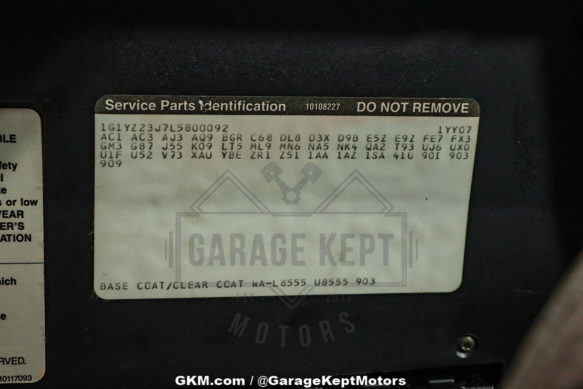1990 Chevrolet Corvette ZR-1 126