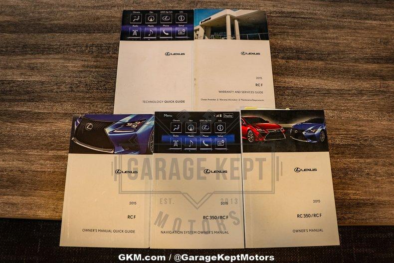 2015 Lexus RC F 210