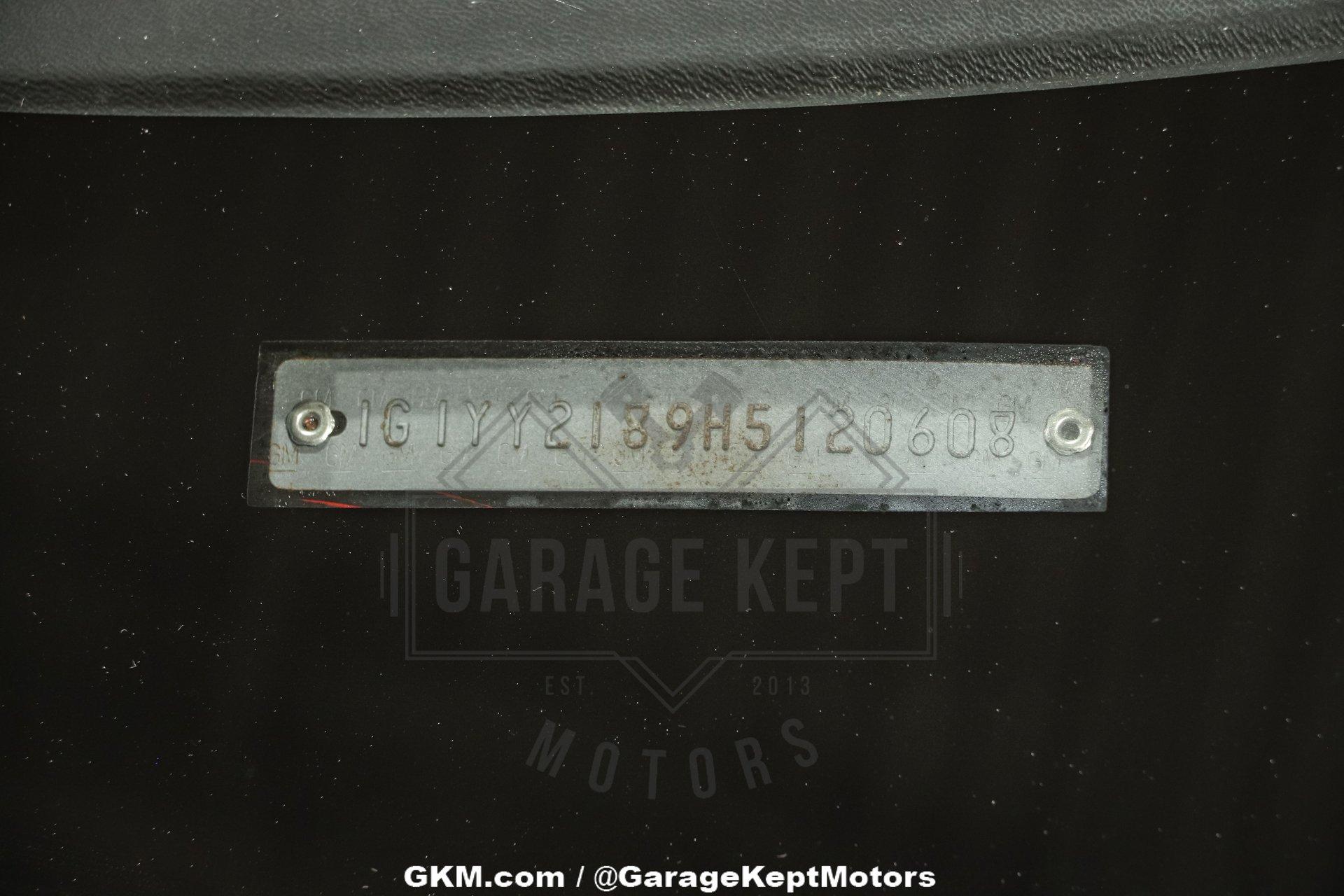 1987 Chevrolet Corvette 123
