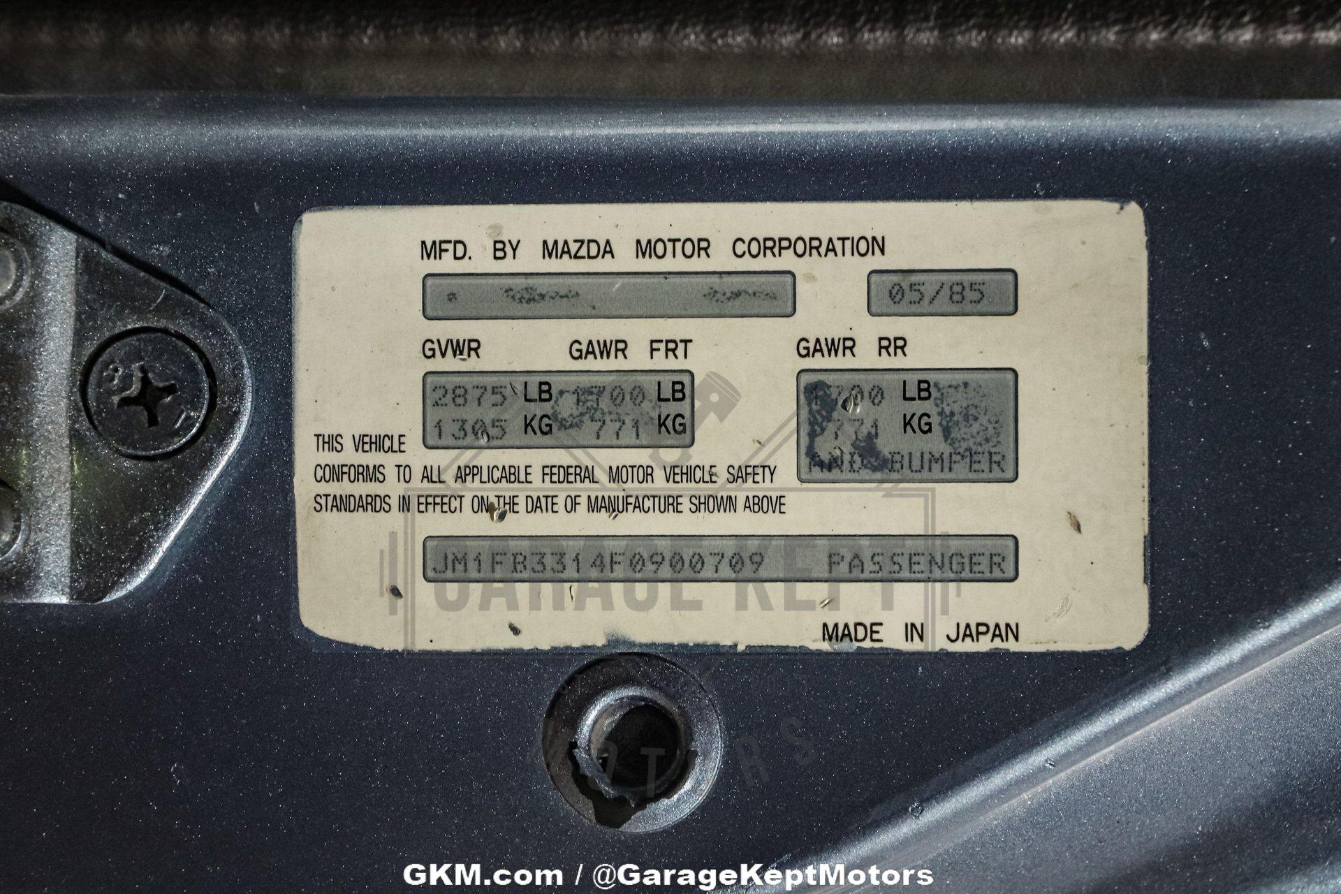 1985 Mazda RX-7 GS 133
