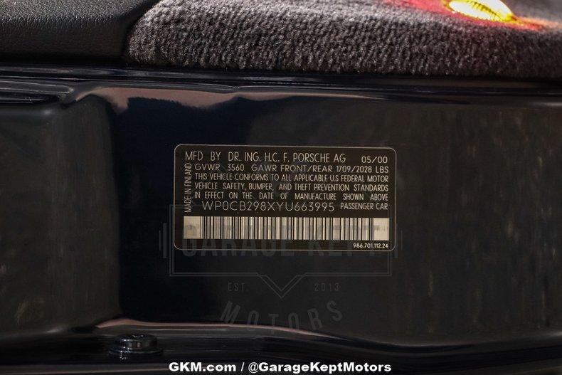 2000 Porsche Boxster S 121