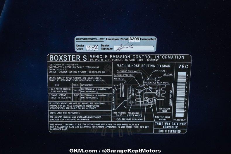 2000 Porsche Boxster S 88