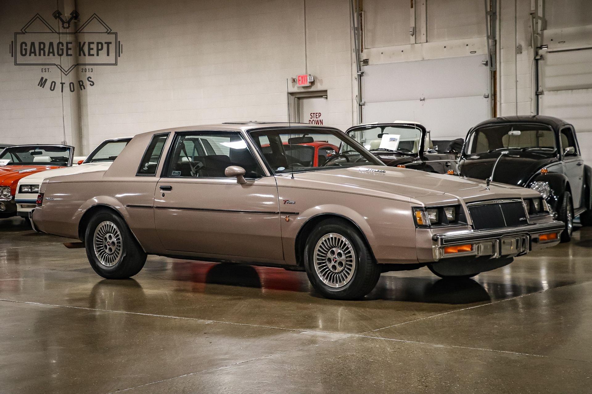 Used 1984 Buick Regal T-Type For Sale (Sold) | Garage Kept
