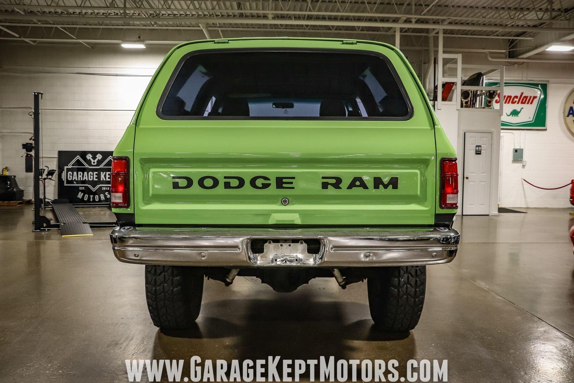 Used 1989 Dodge Ramcharger AW-100 For Sale (Sold) | Garage