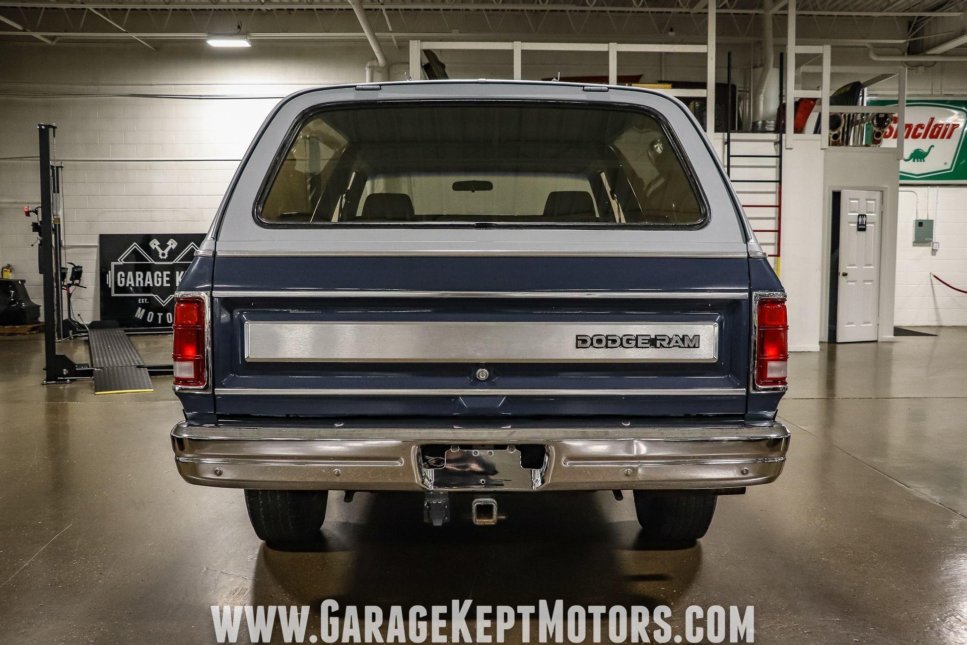 Used 1989 Dodge Ramcharger AW-100 For Sale (Sold) | Garage