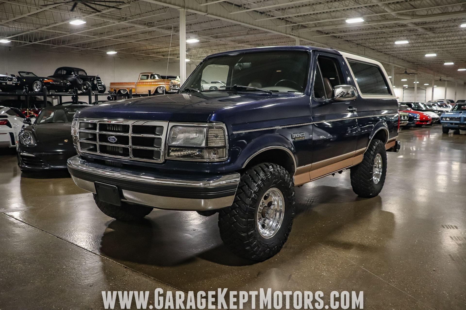 Used 1994 Ford Bronco Eddie Bauer Edition For Sale (Sold) | Garage
