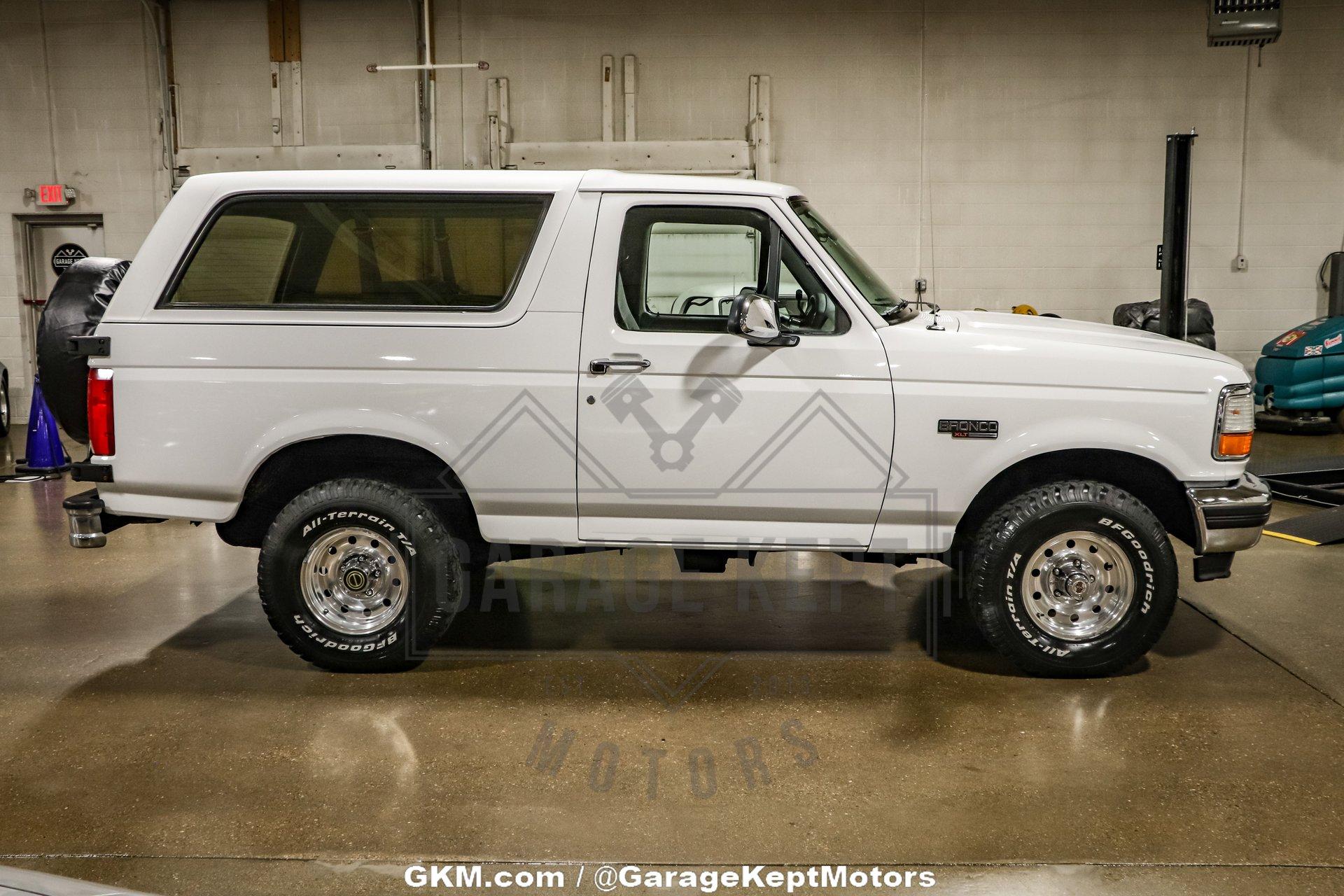 Used 1996 Ford Bronco XLT For Sale (Sold) | Garage Kept Motors