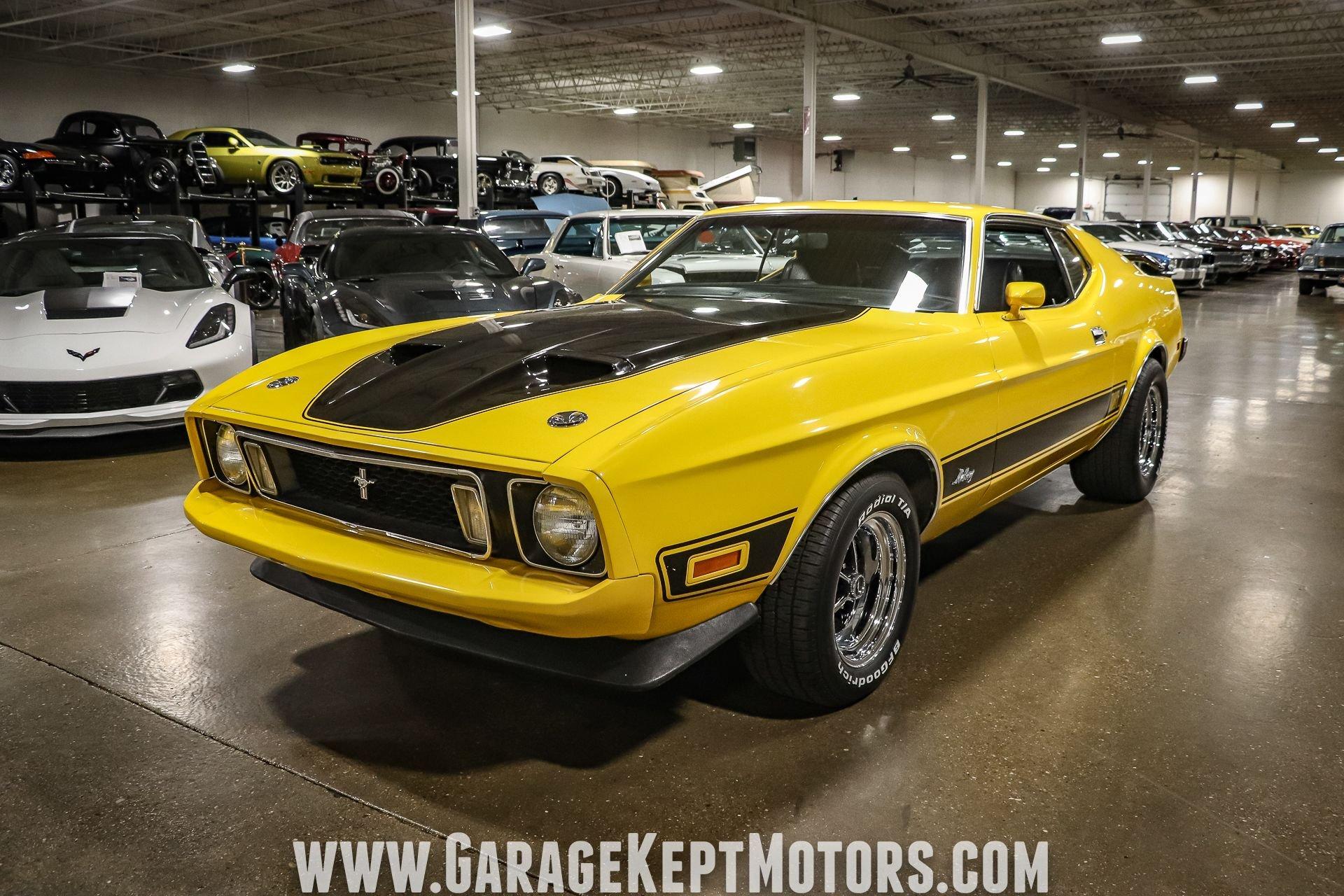 Used 1973 Ford Mustang Mach 1 For Sale (Sold) | Garage Kept Motors