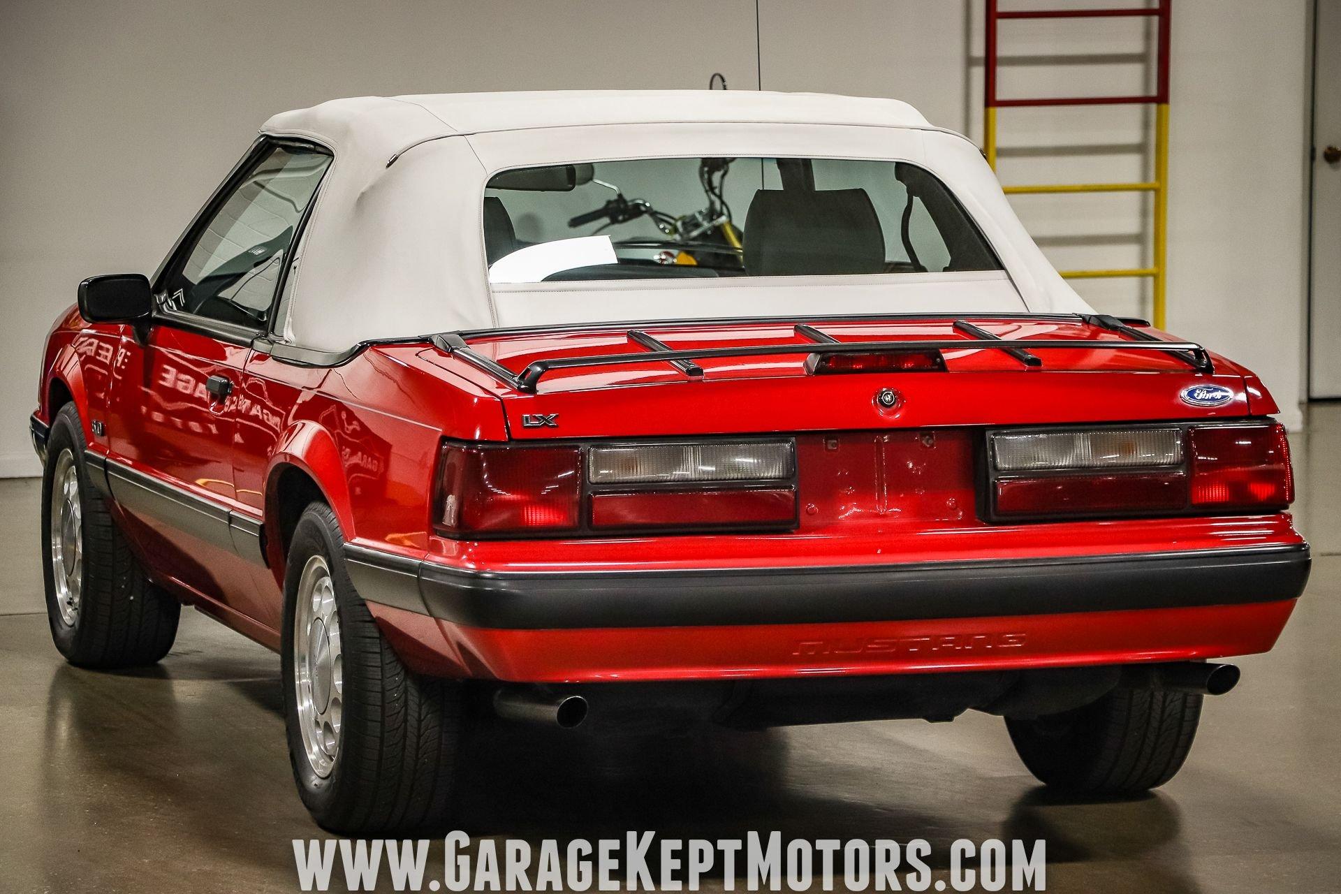 Used 1989 Ford Mustang LX Convertible For Sale (Sold) | Garage