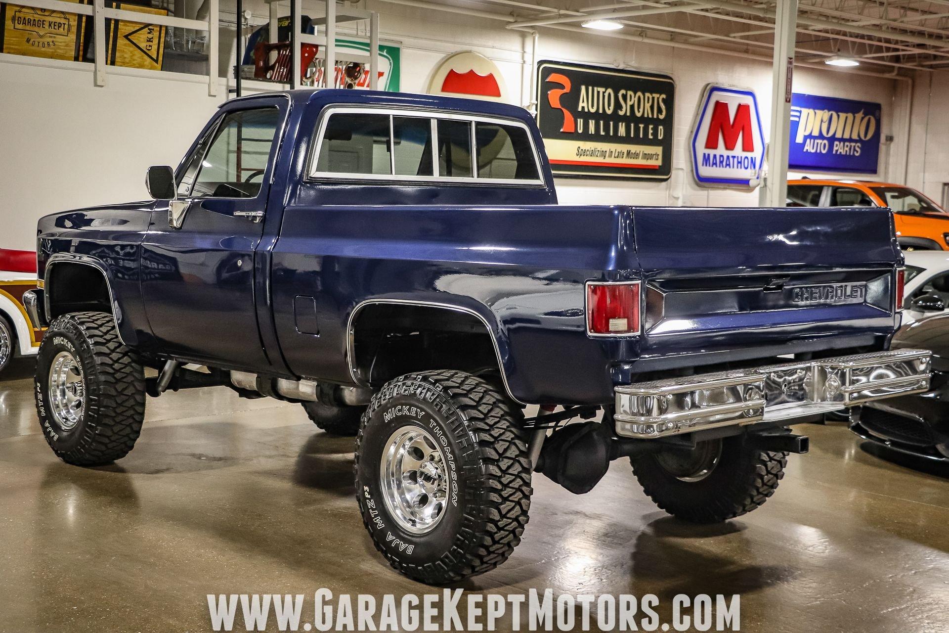 Used 1984 Chevrolet K10 For Sale (Sold) | Garage Kept Motors Stock #22GKM96, image size:1920x1280