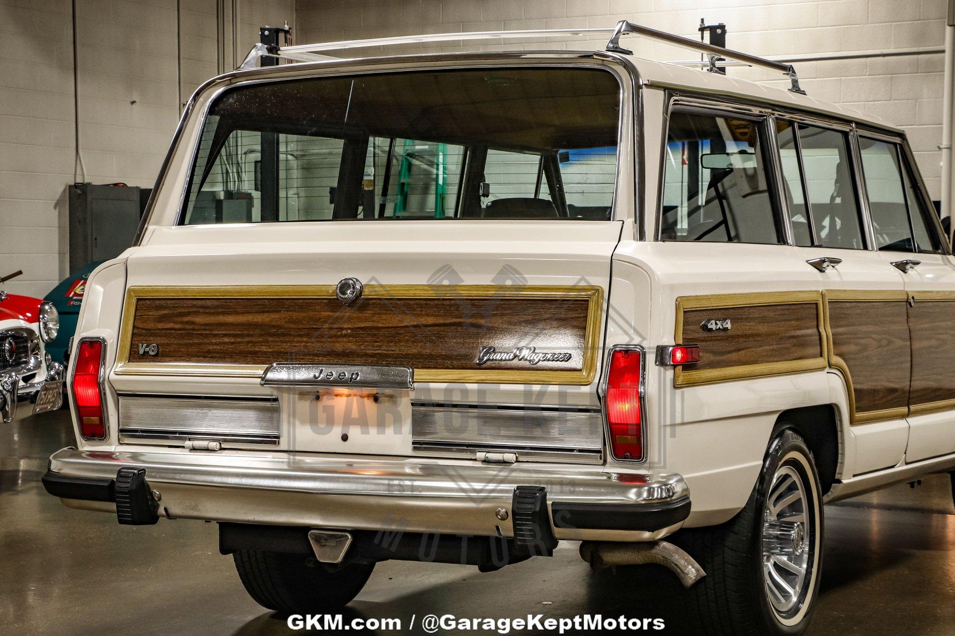 Used 1987 Jeep Grand Wagoneer For Sale (Sold) | Garage Kept Motors